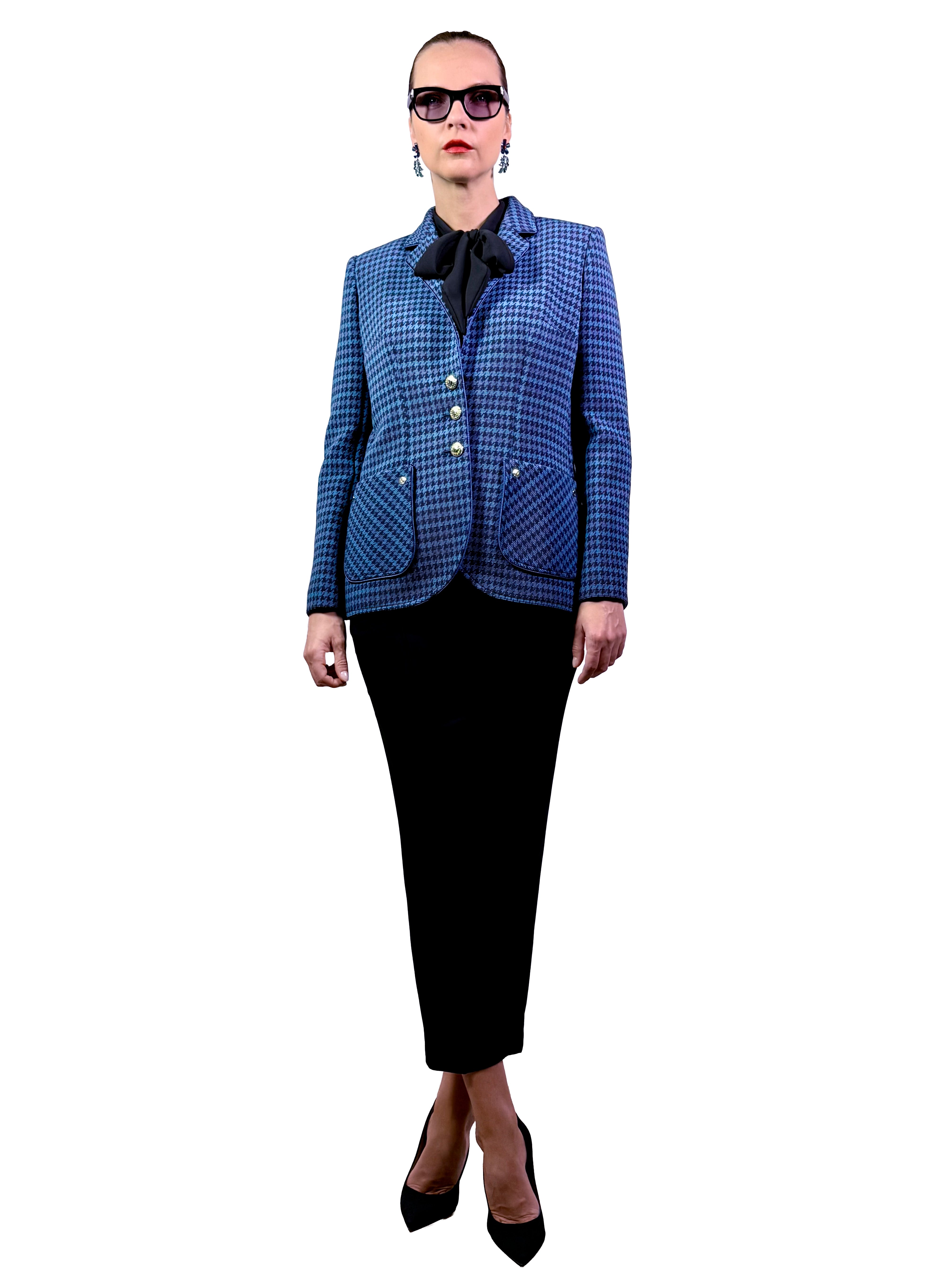 TAILORED KNITTED JACKET