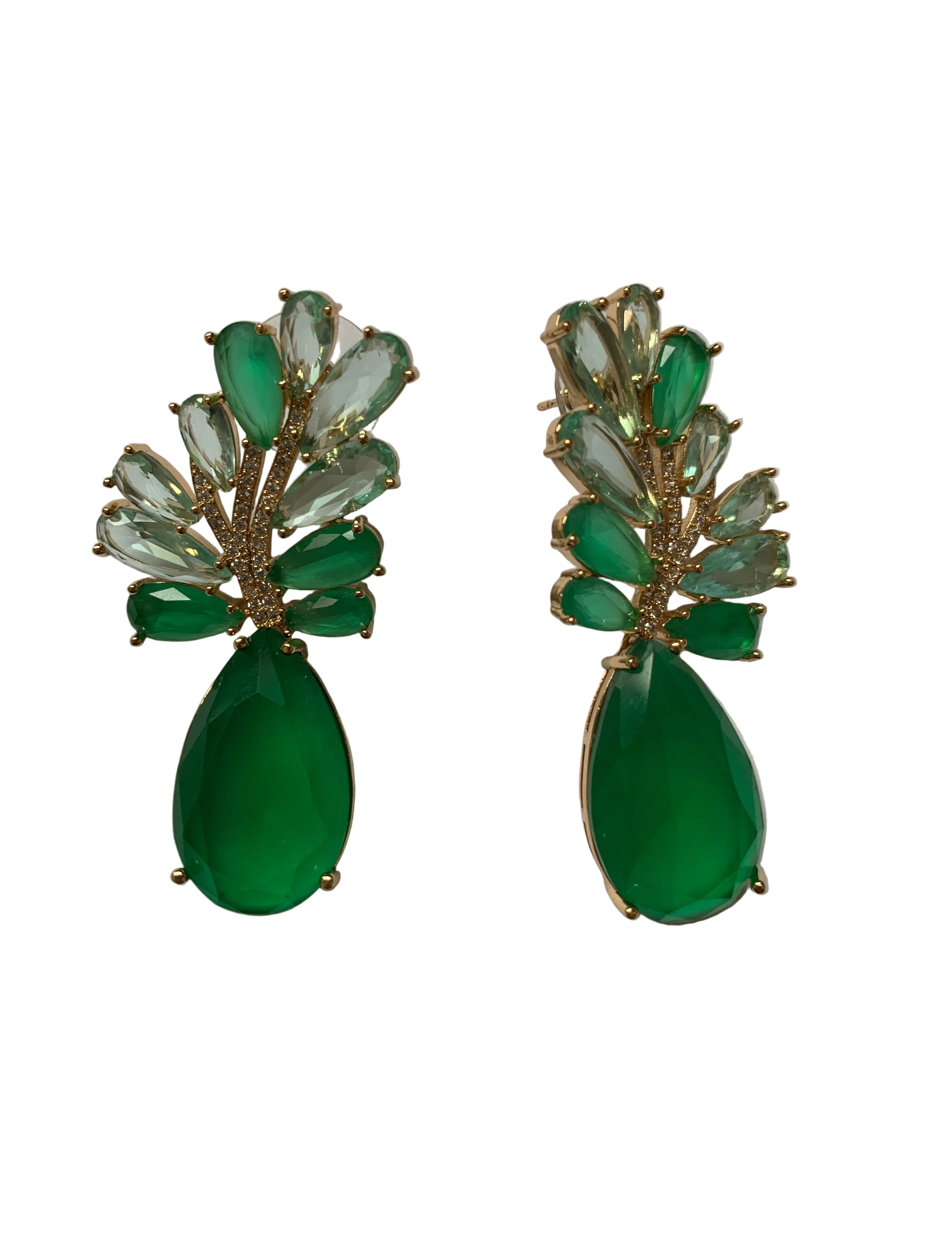 Pendiente Racimo lagrima