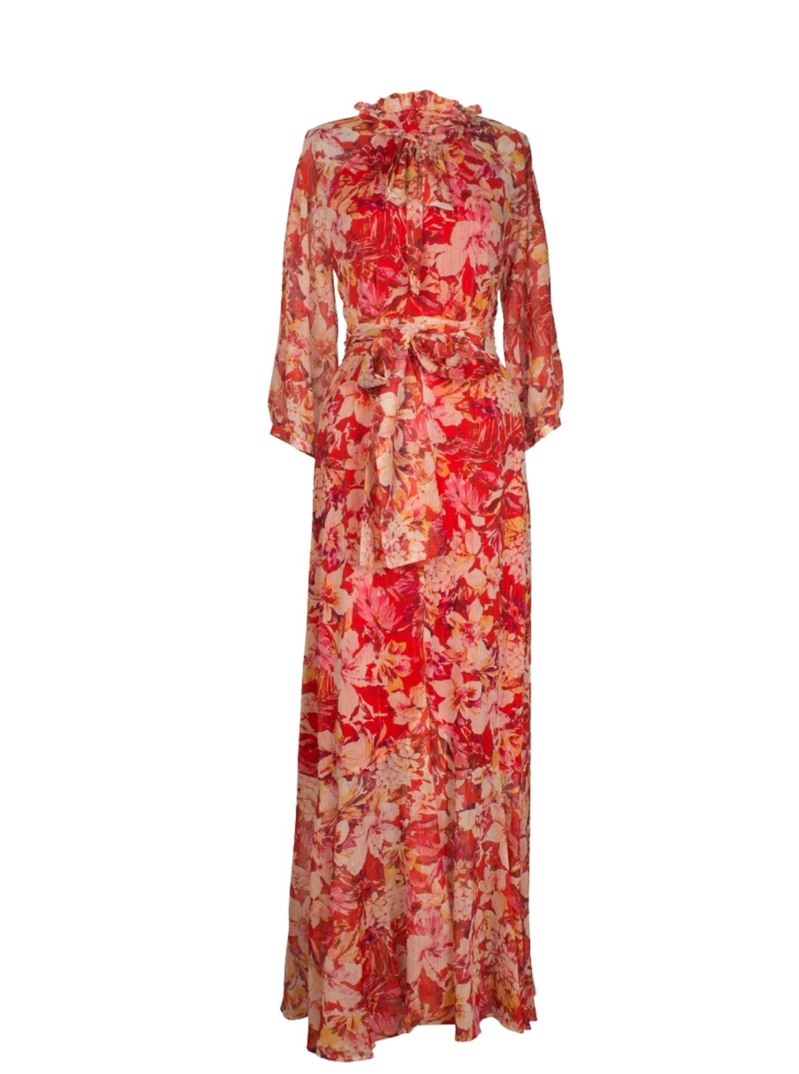 PRINTED PIRATE LONG DRESS