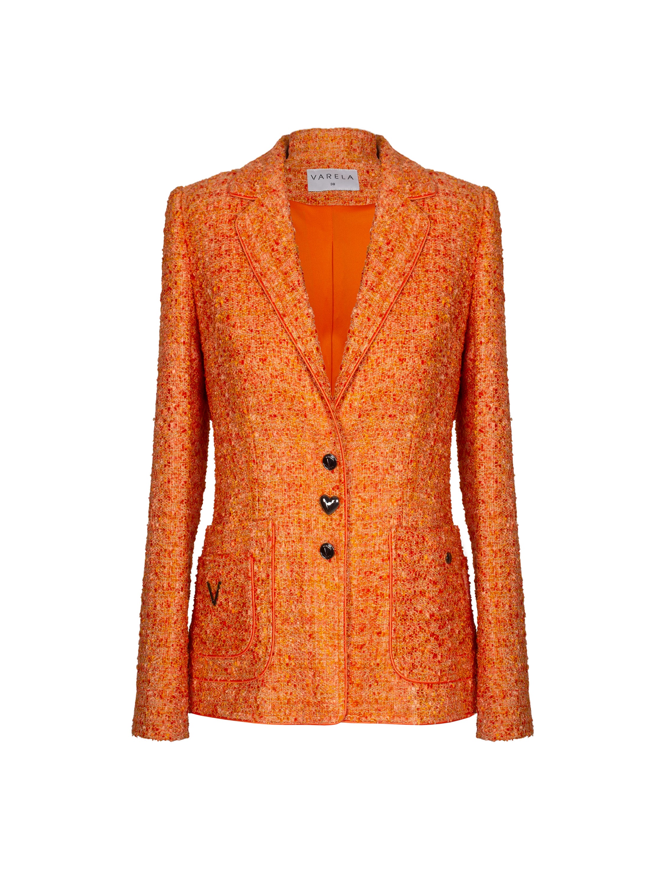 CHAQUETA SASTRE TWEED GALON
