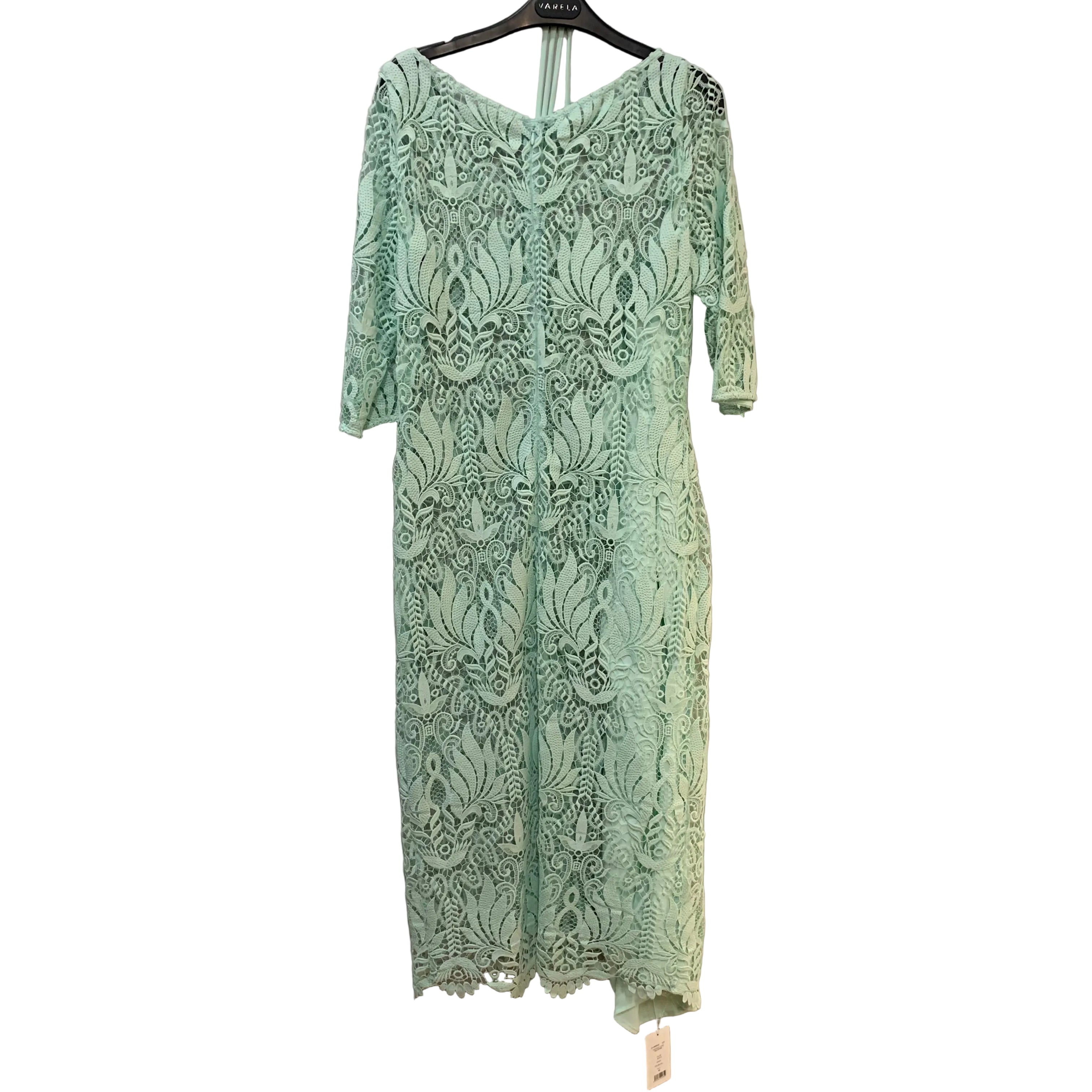 VESTIDO LAPIZ MACRAME