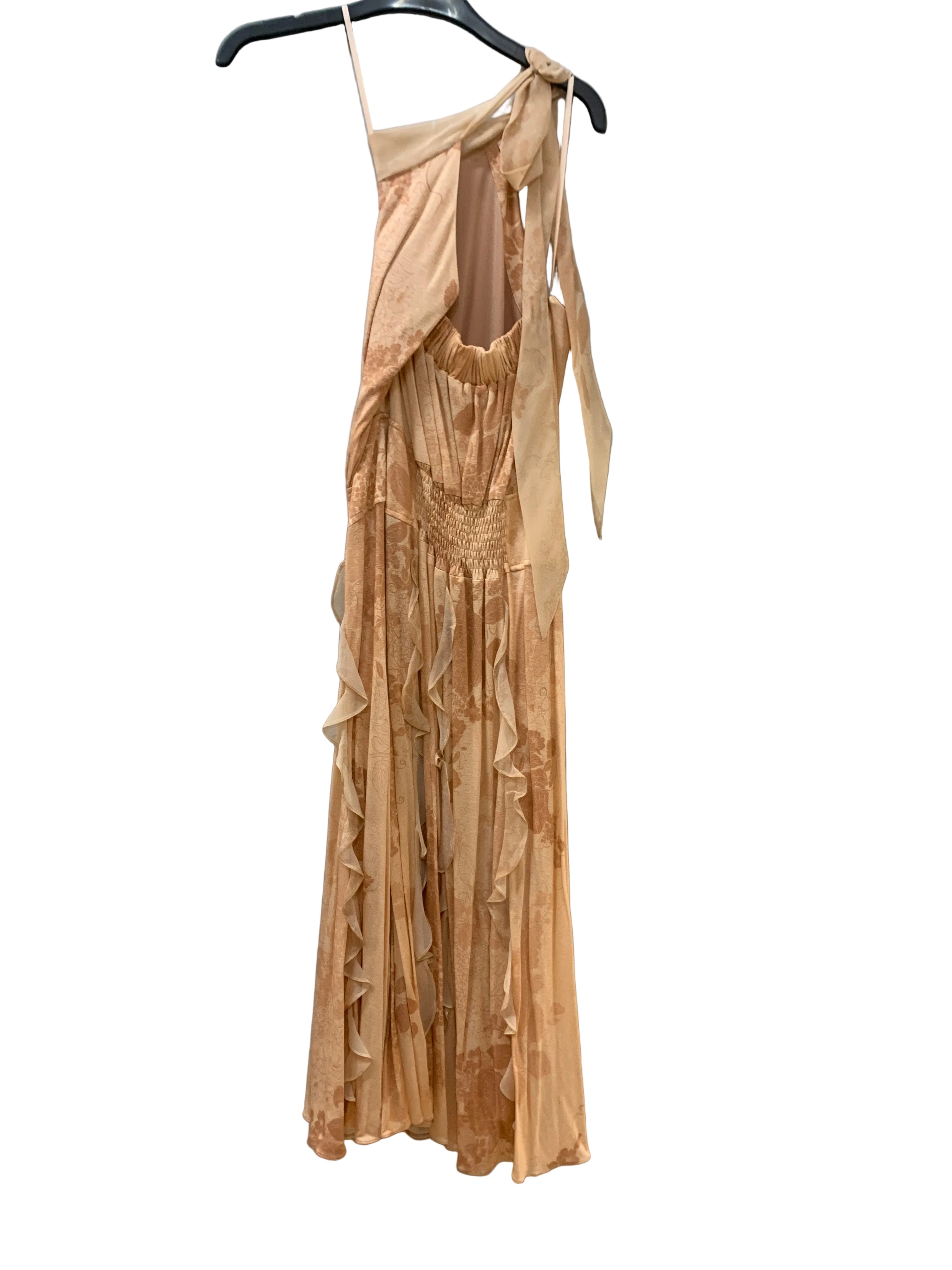 VESTIDO T-SHIRT HALTER MIDI