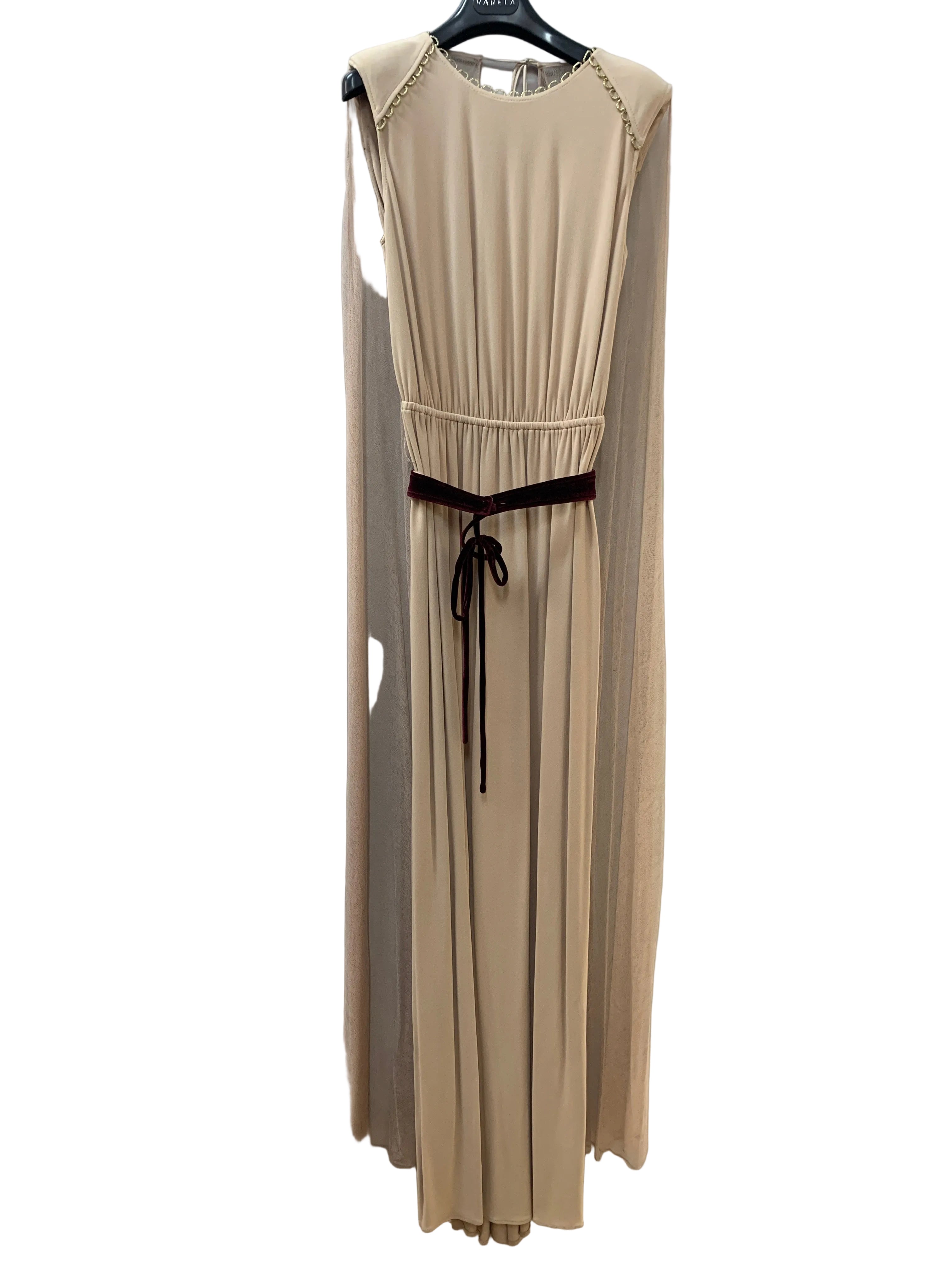 VESTIDO LARGO T-SHIRT CAPA