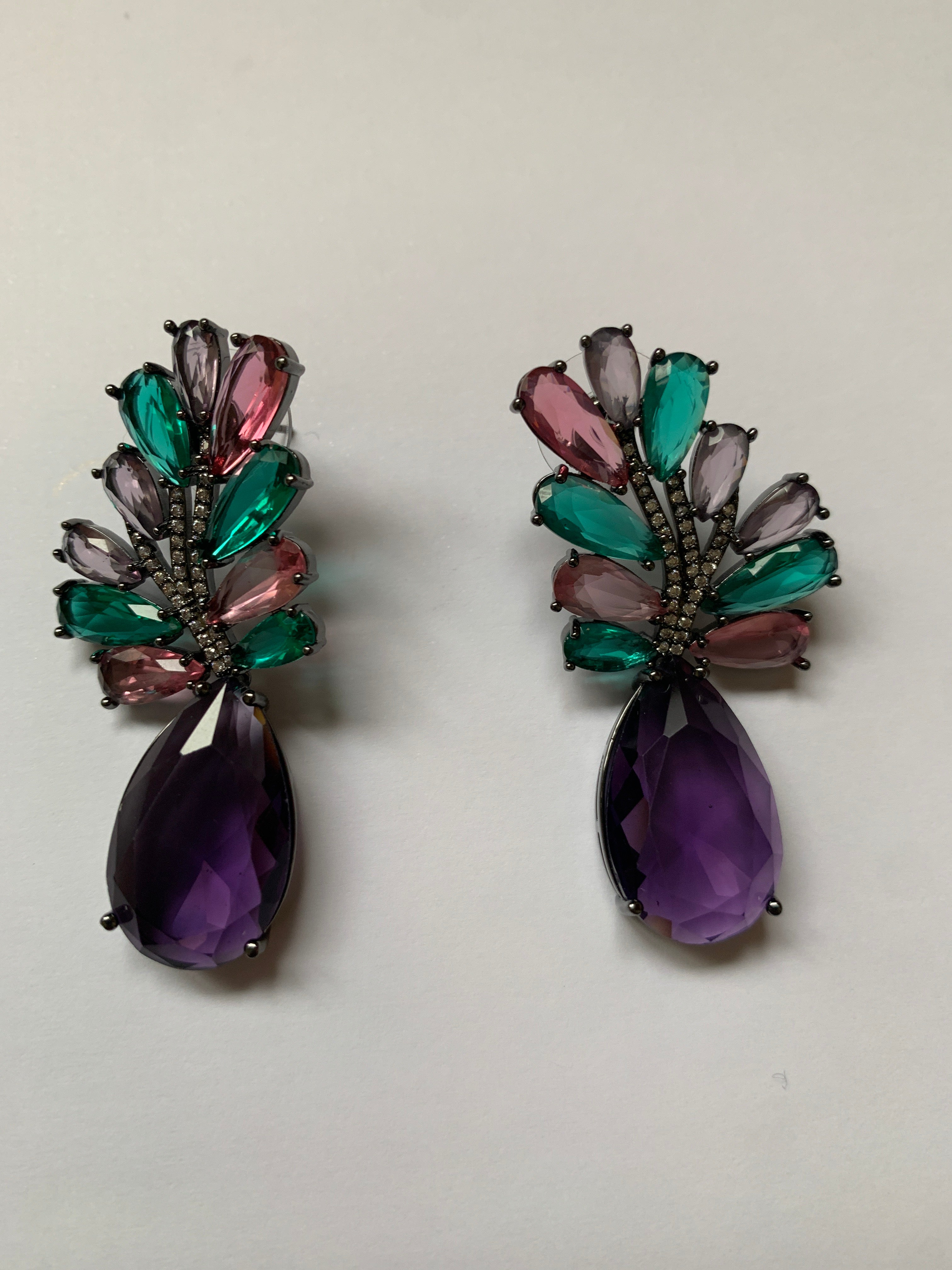 Pendiente Racimo lagrima