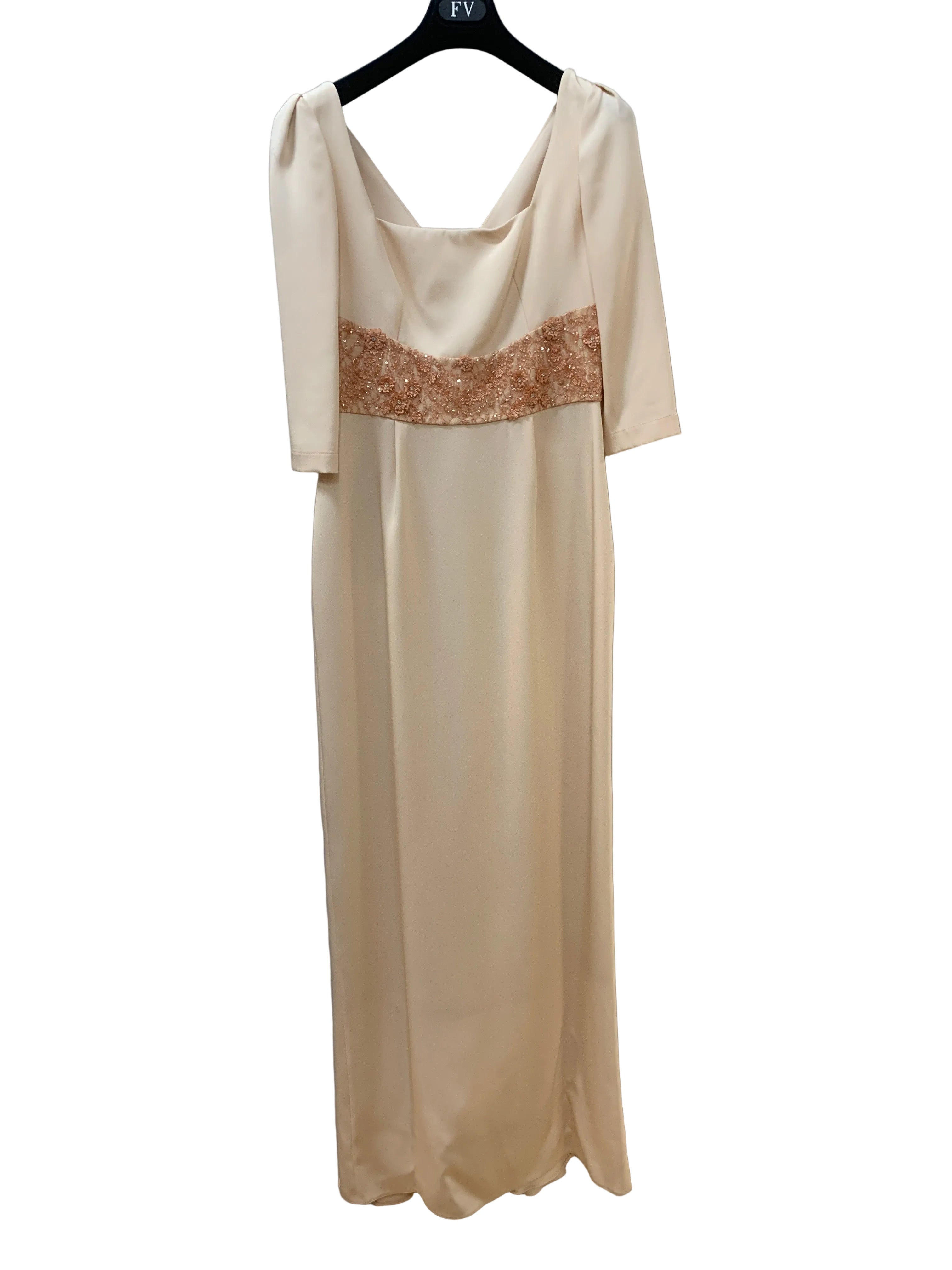 VESTIDO BUSTIER ESCOTE CUADRADO