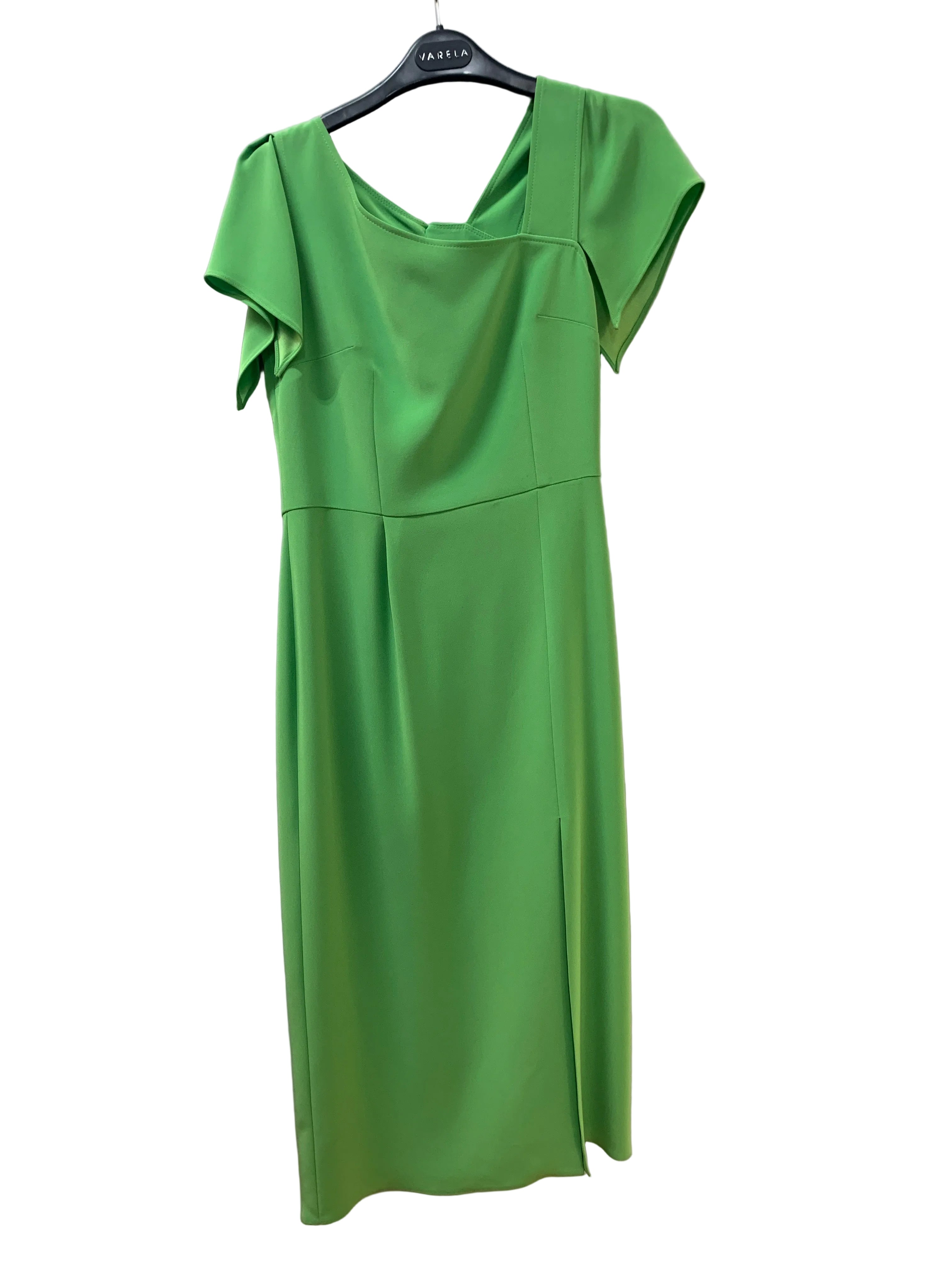 VESTIDO ASIMETRICO CREPE VERANO