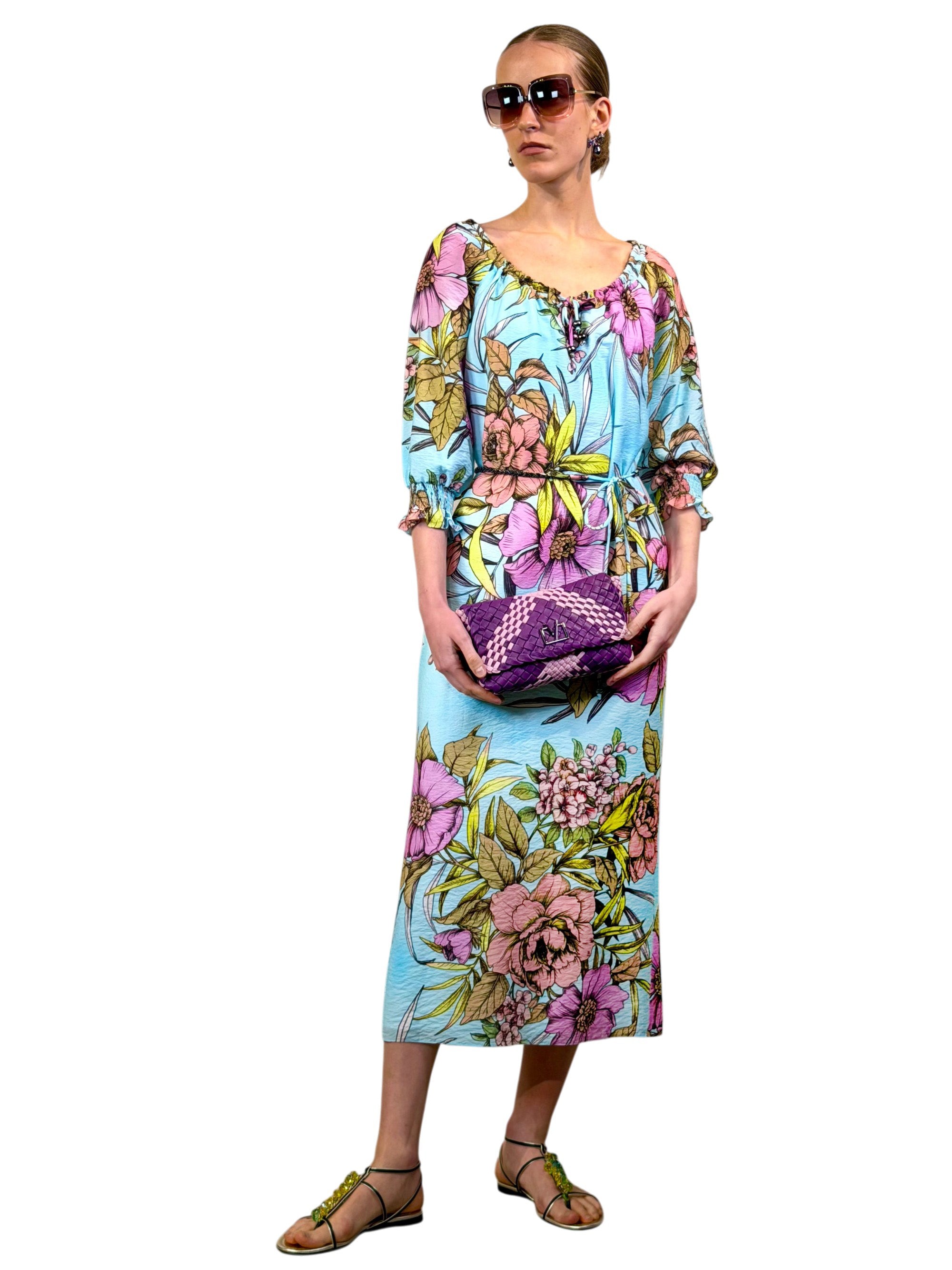 VESTIDO MIDI COOPER ESTAMPADO
