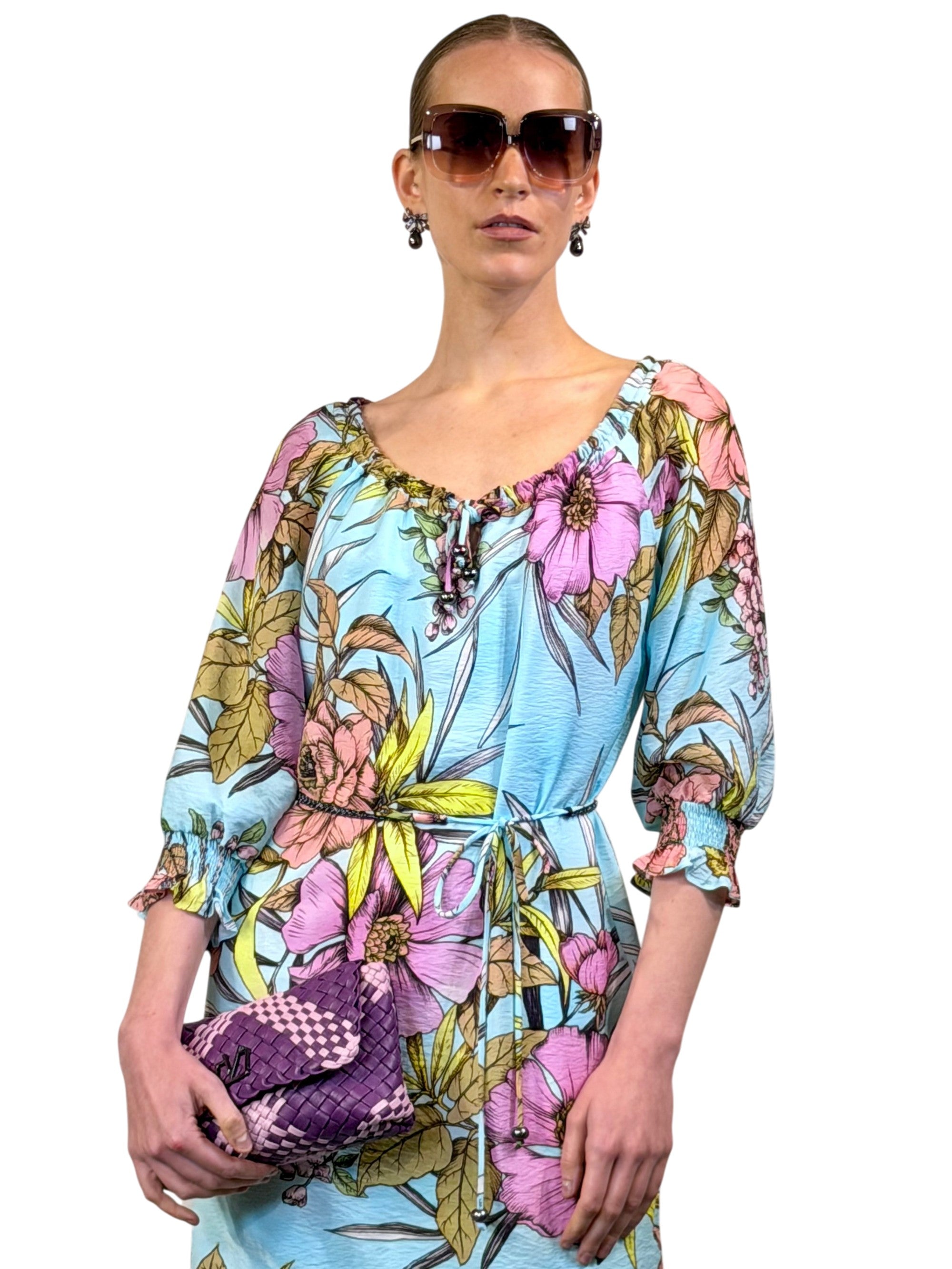 VESTIDO MIDI COOPER ESTAMPADO
