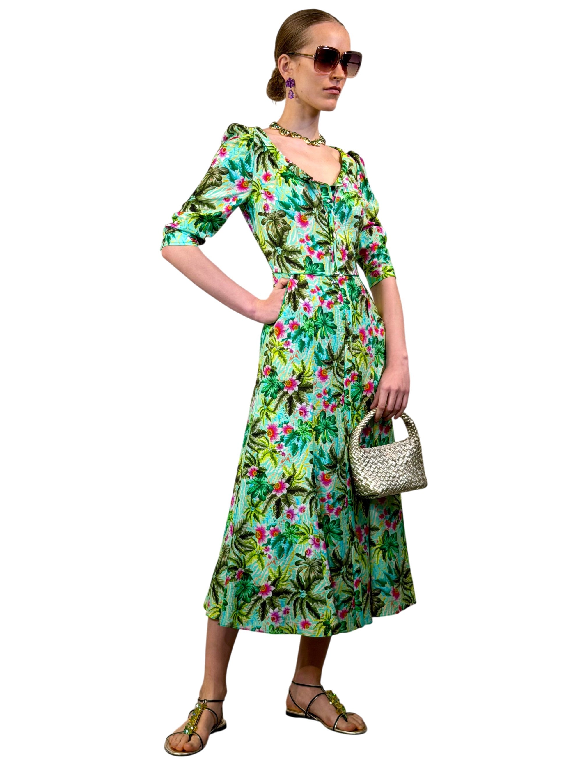 VESTIDO MIDI LILLY