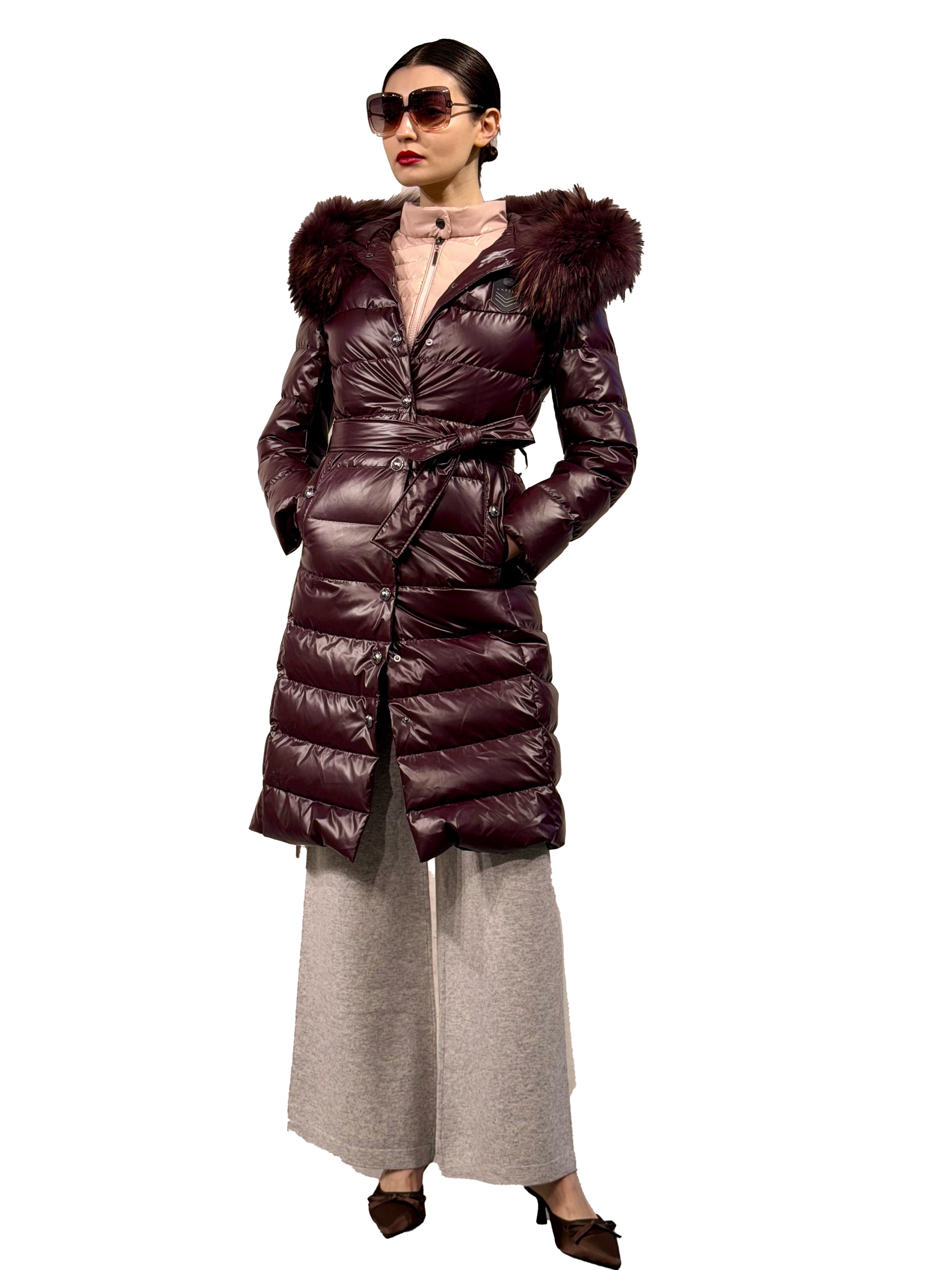 MIDI RACCON PLUME BAG