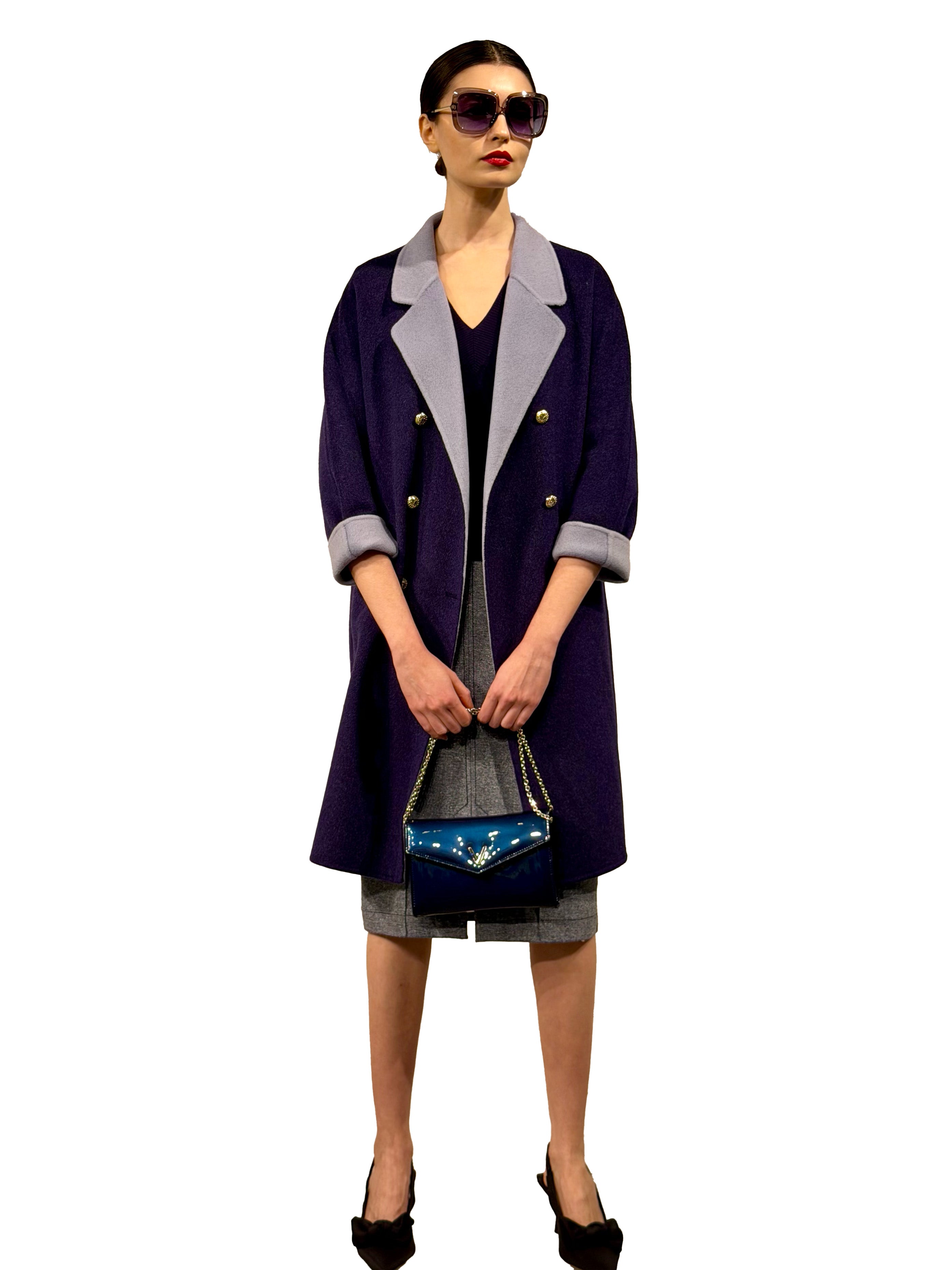 CROSSOVER V CASHMERE COAT