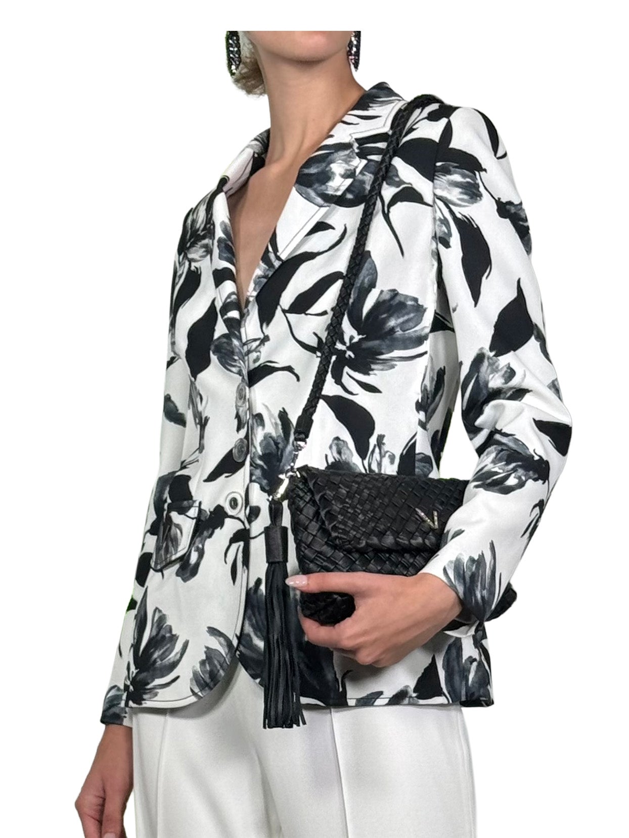 CHAQUETA SASTRE ESTAMPADA