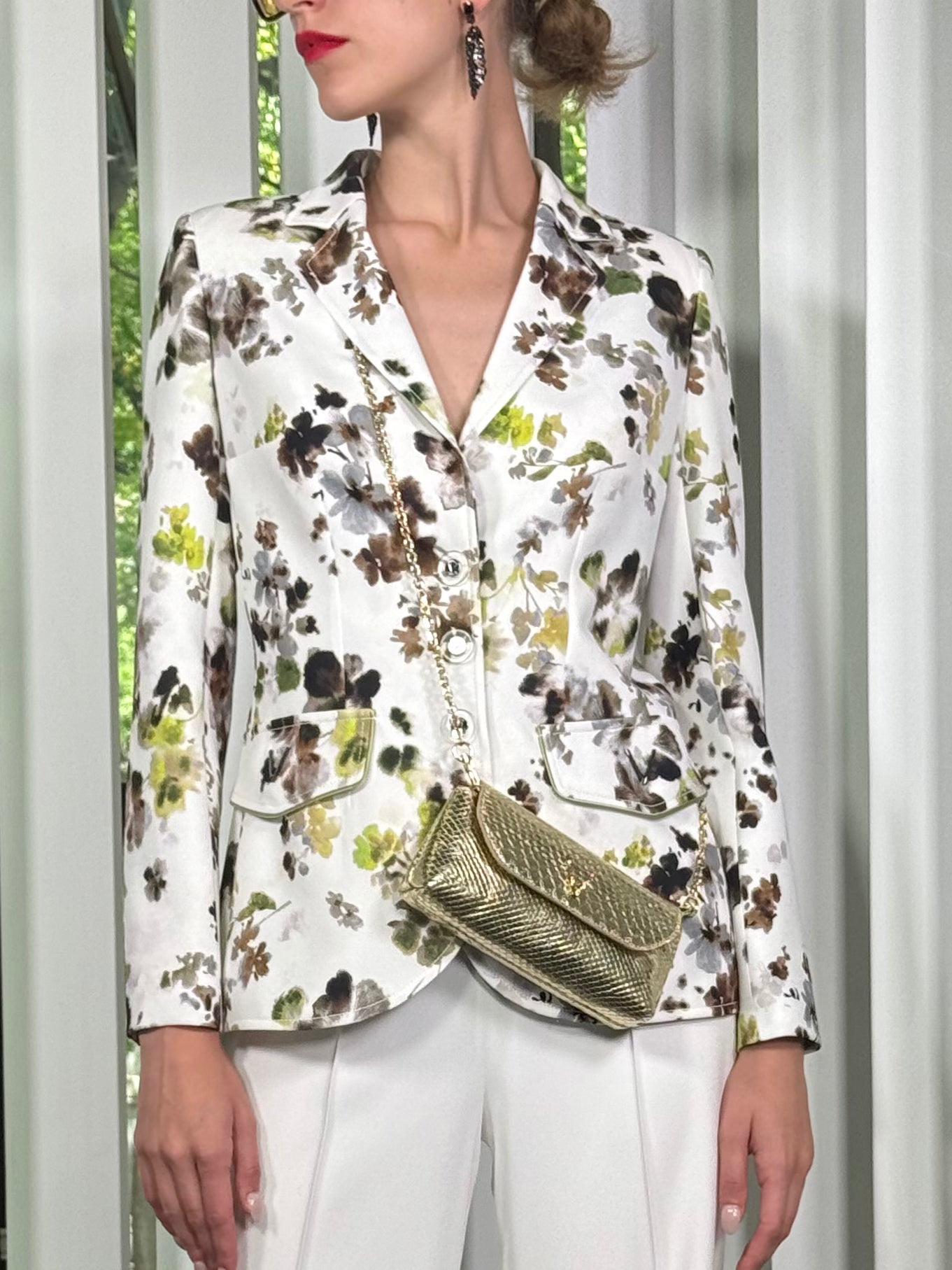 BAGUETTE V CAPRI PITON METAL