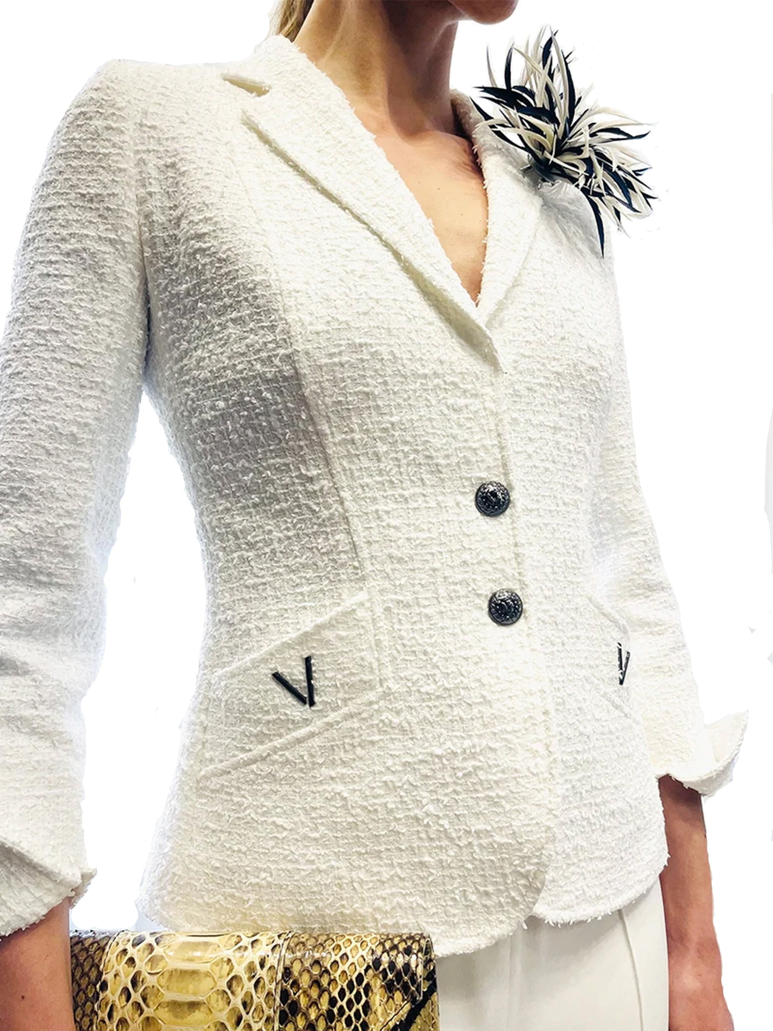 TWEED ARMY JACKET