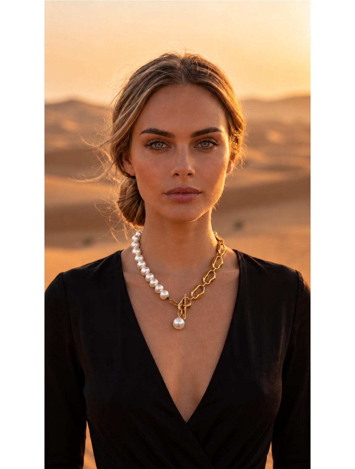 COLLAR CORTO MIX PERLAS