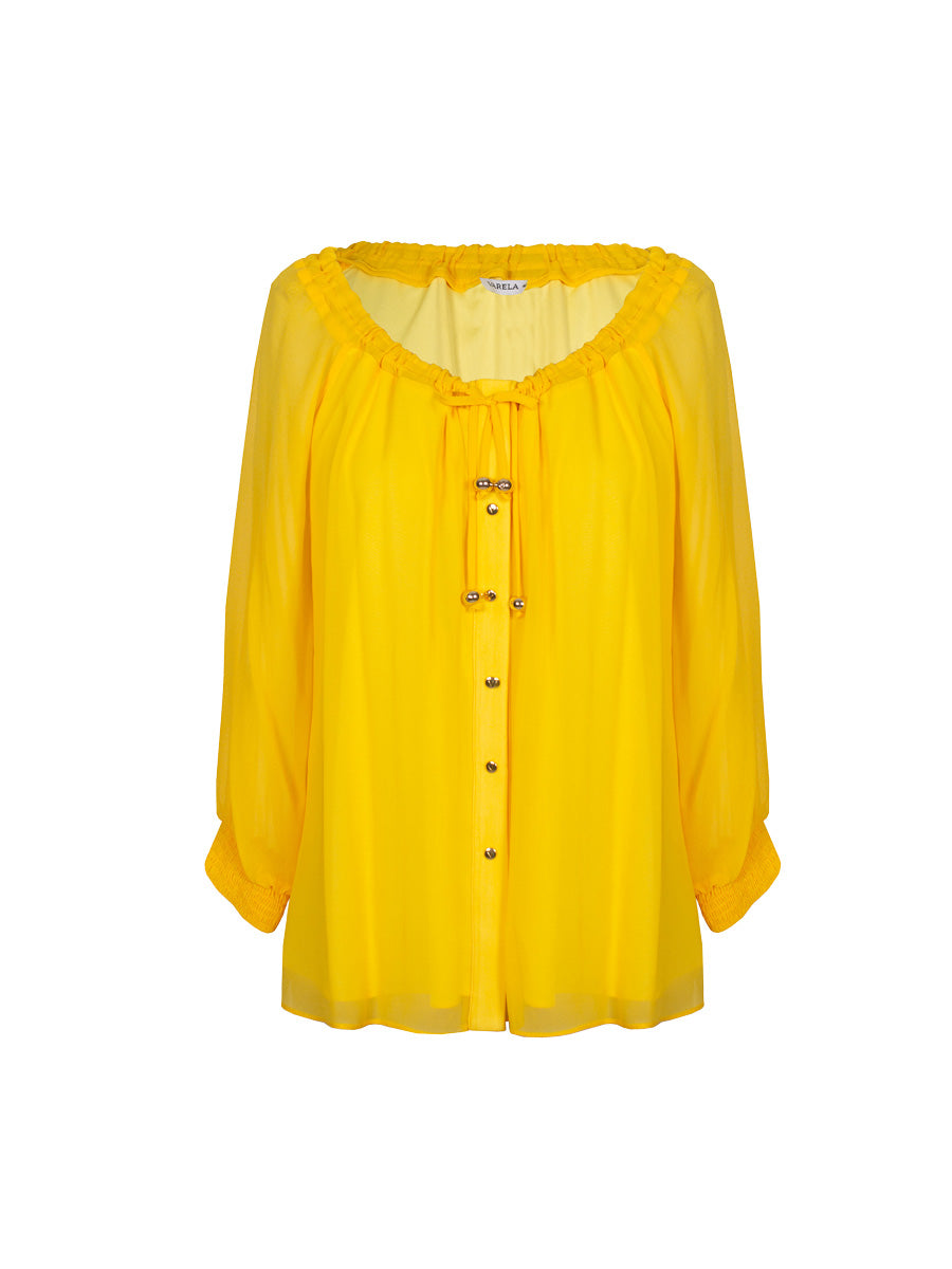 BLUSA PIRATA FRUNCES