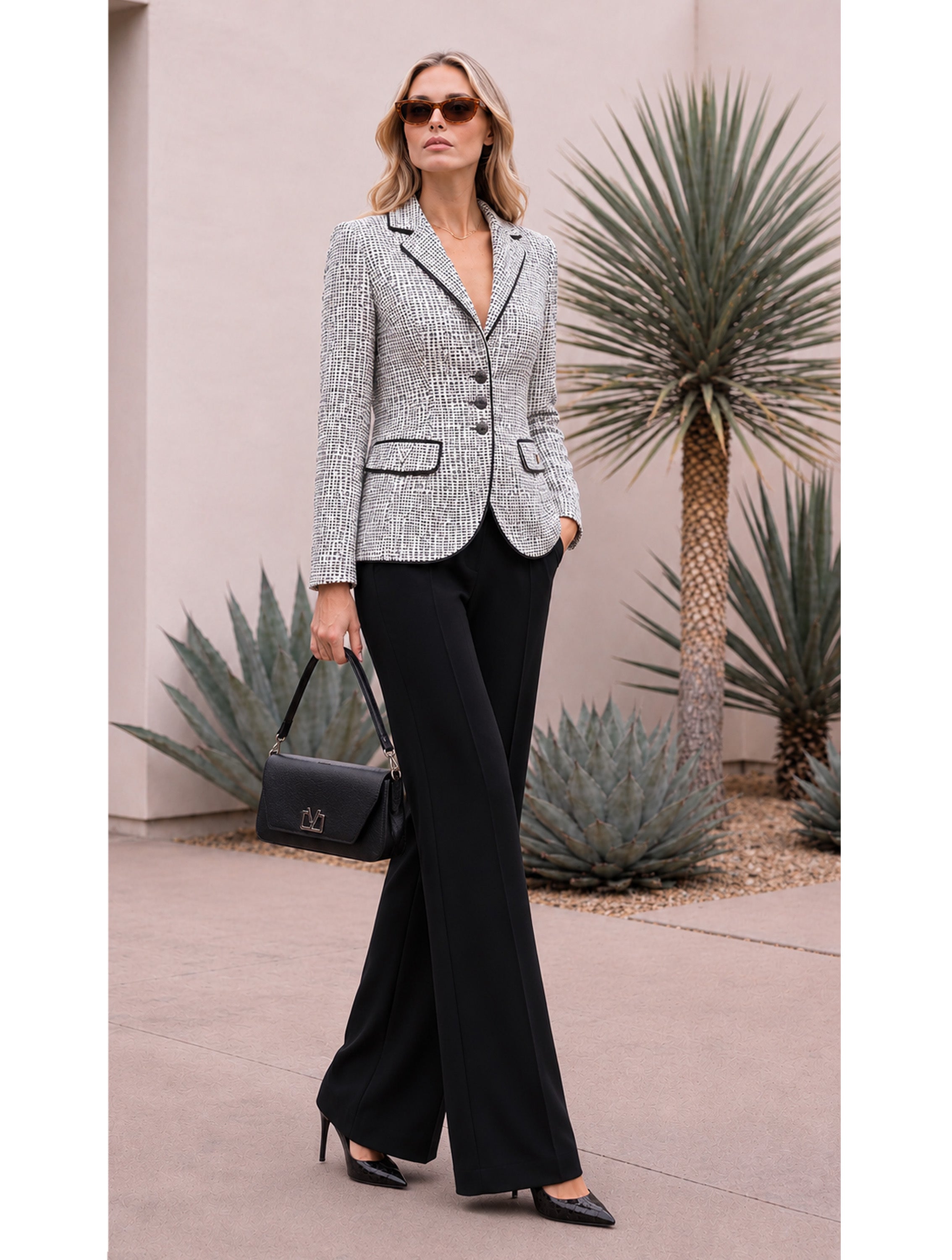 TWEED PAJAMA JACKET