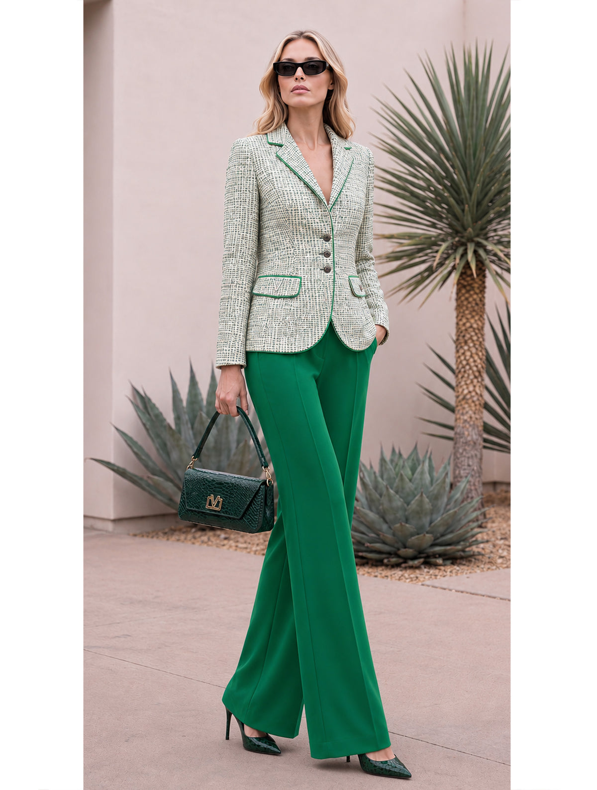 TWEED PAJAMA JACKET