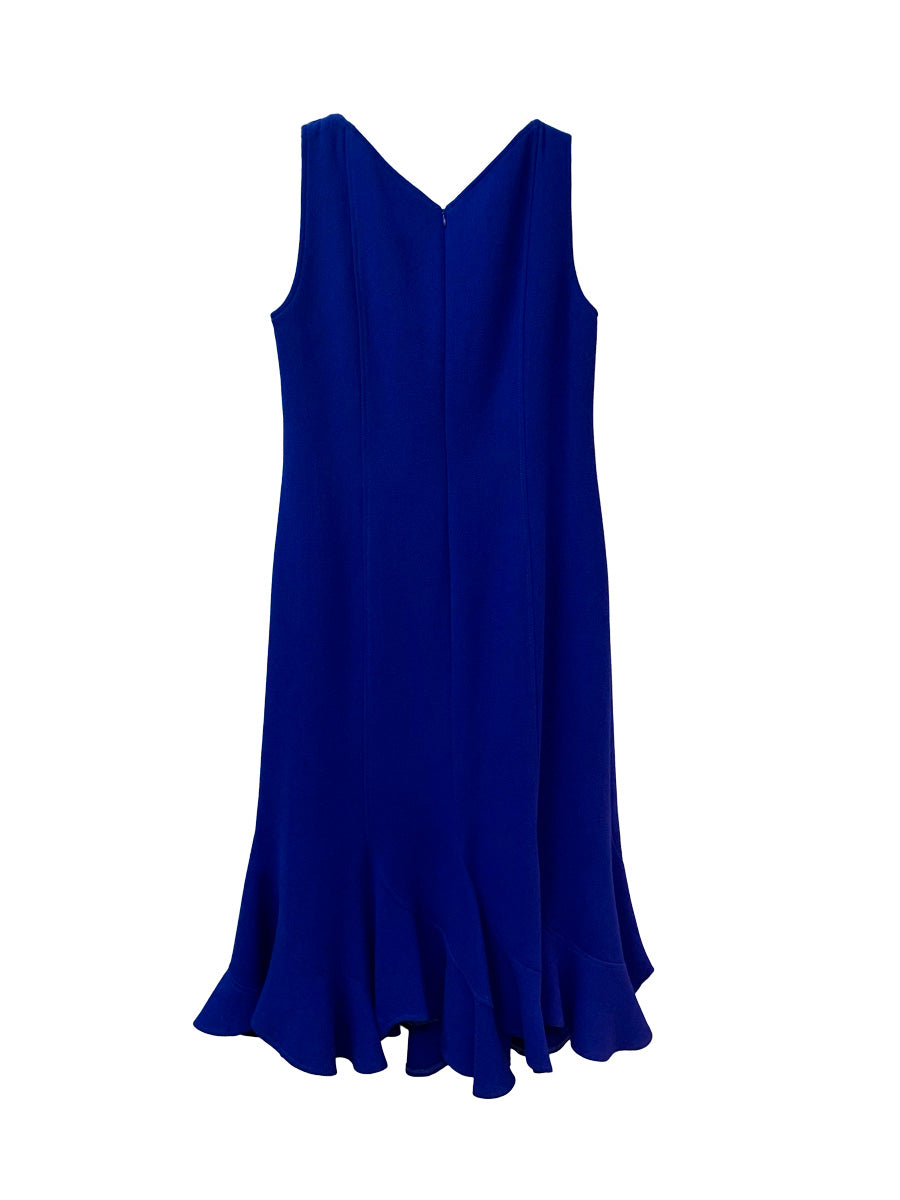 VESTIDO MIDI BUSTIER QUILLAS 2CR