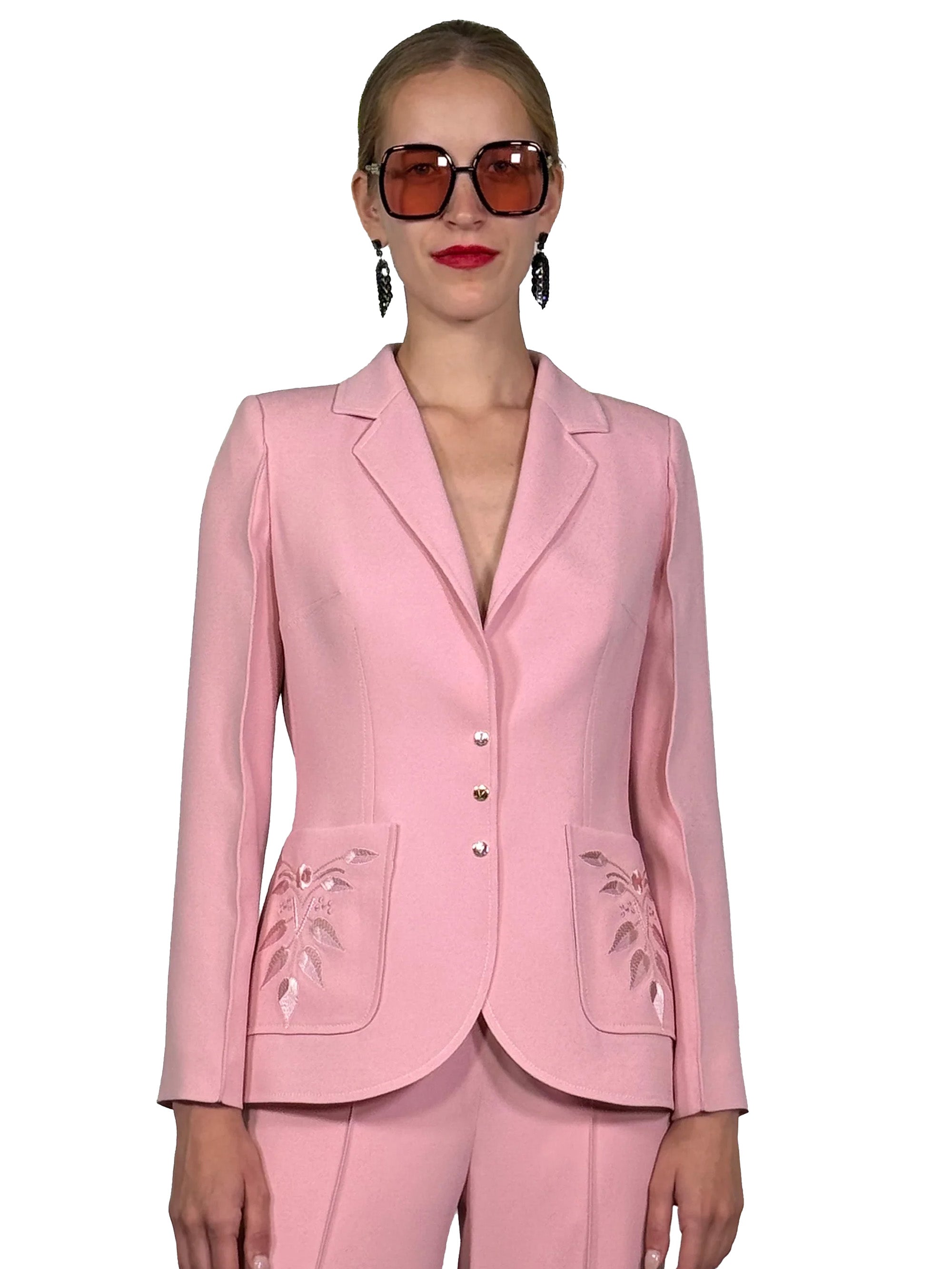 3B EMBROIDERED TAILORED JACKET