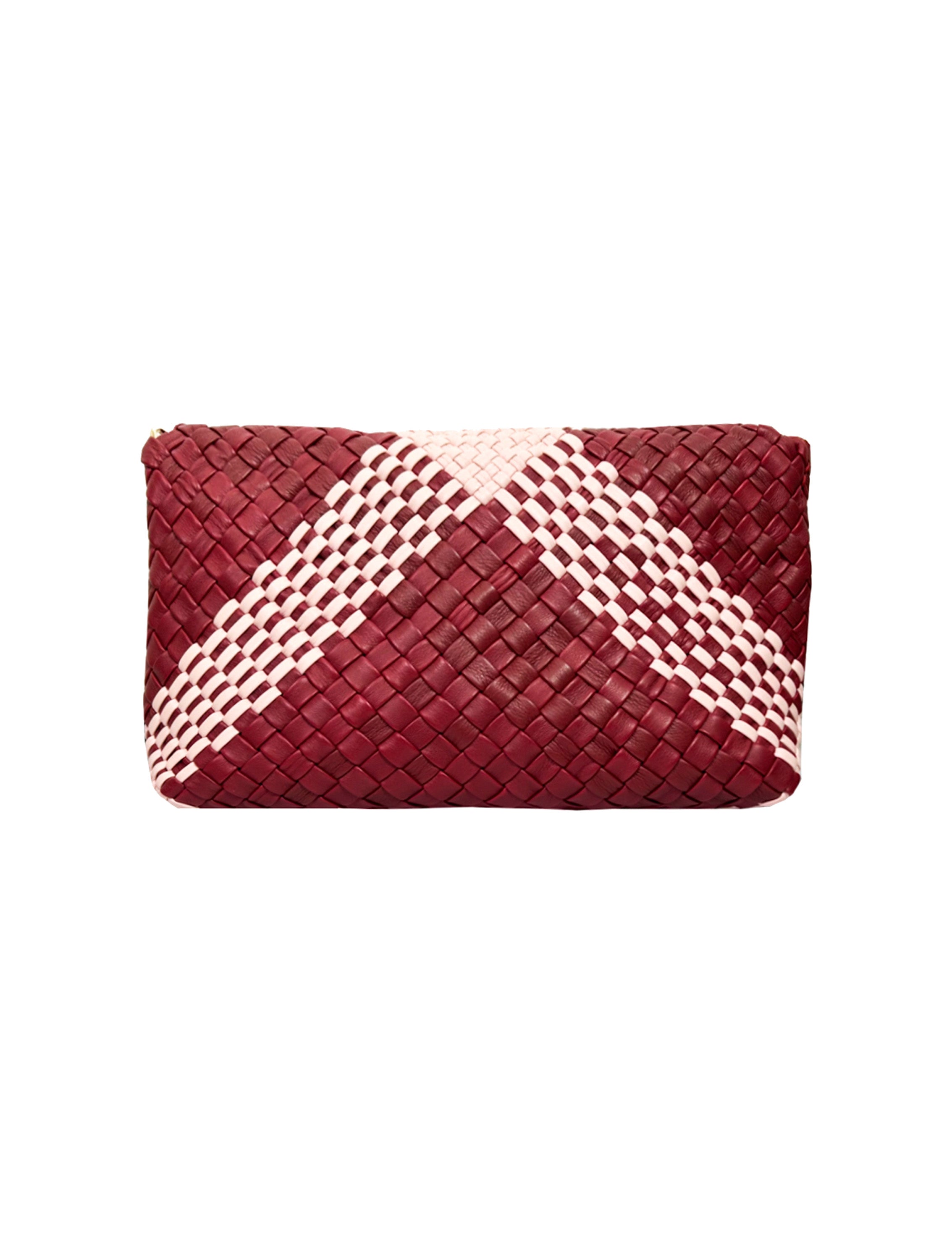 MADISON V BRAIDED BI CLUTCH