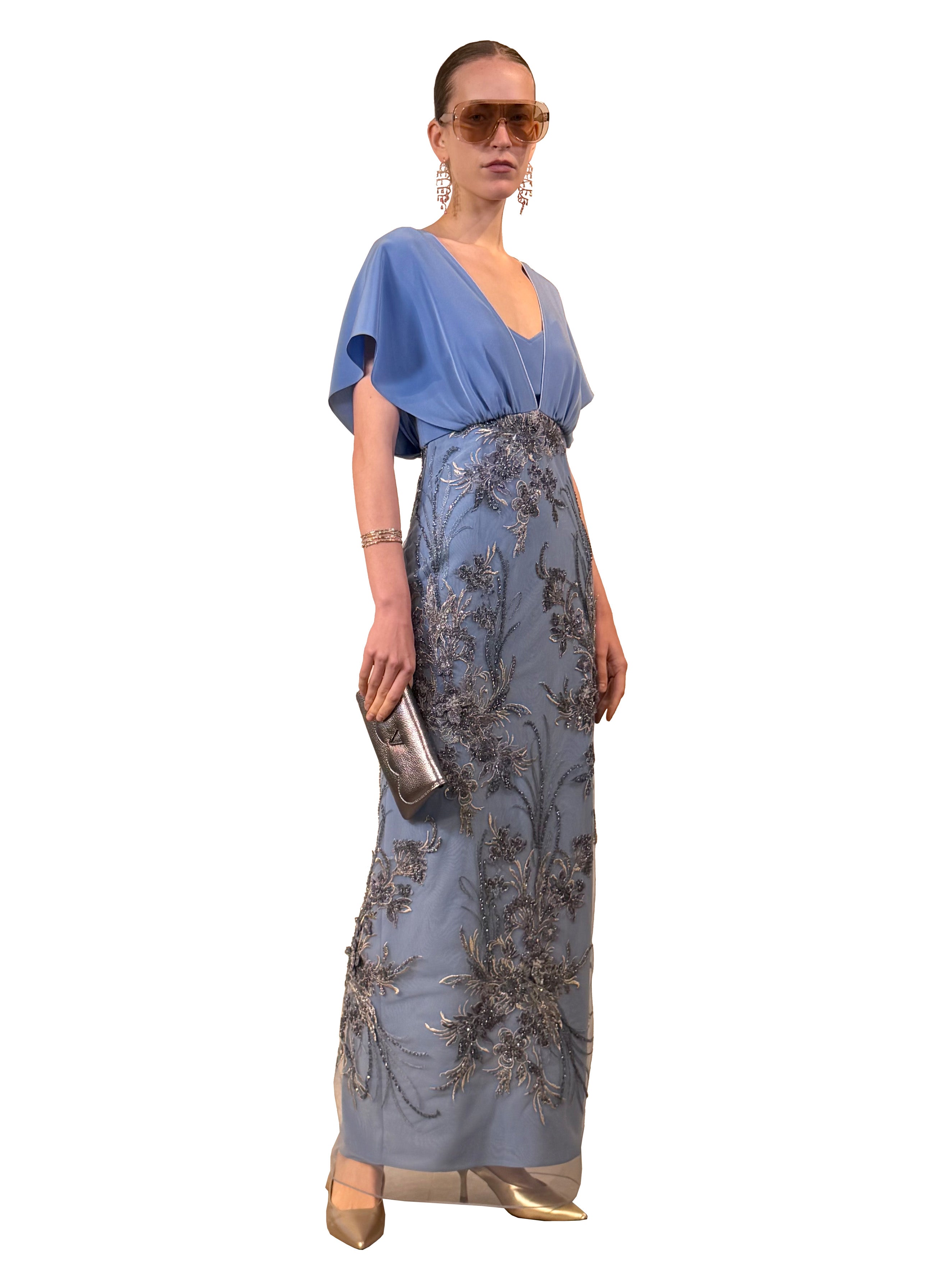 VESTIDO NEW KELSY TUL BORDADO