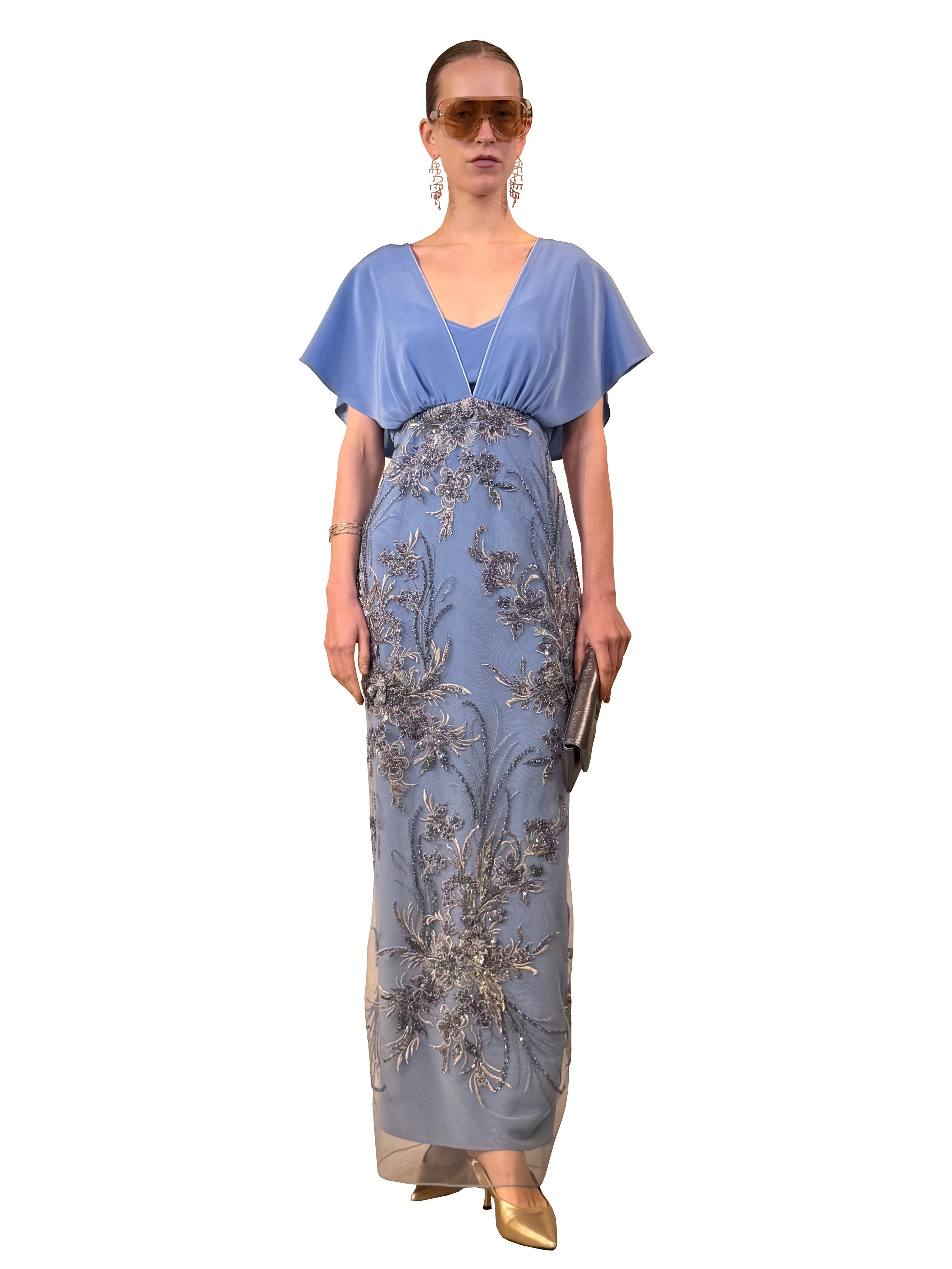 VESTIDO NEW KELSY TUL BORDADO