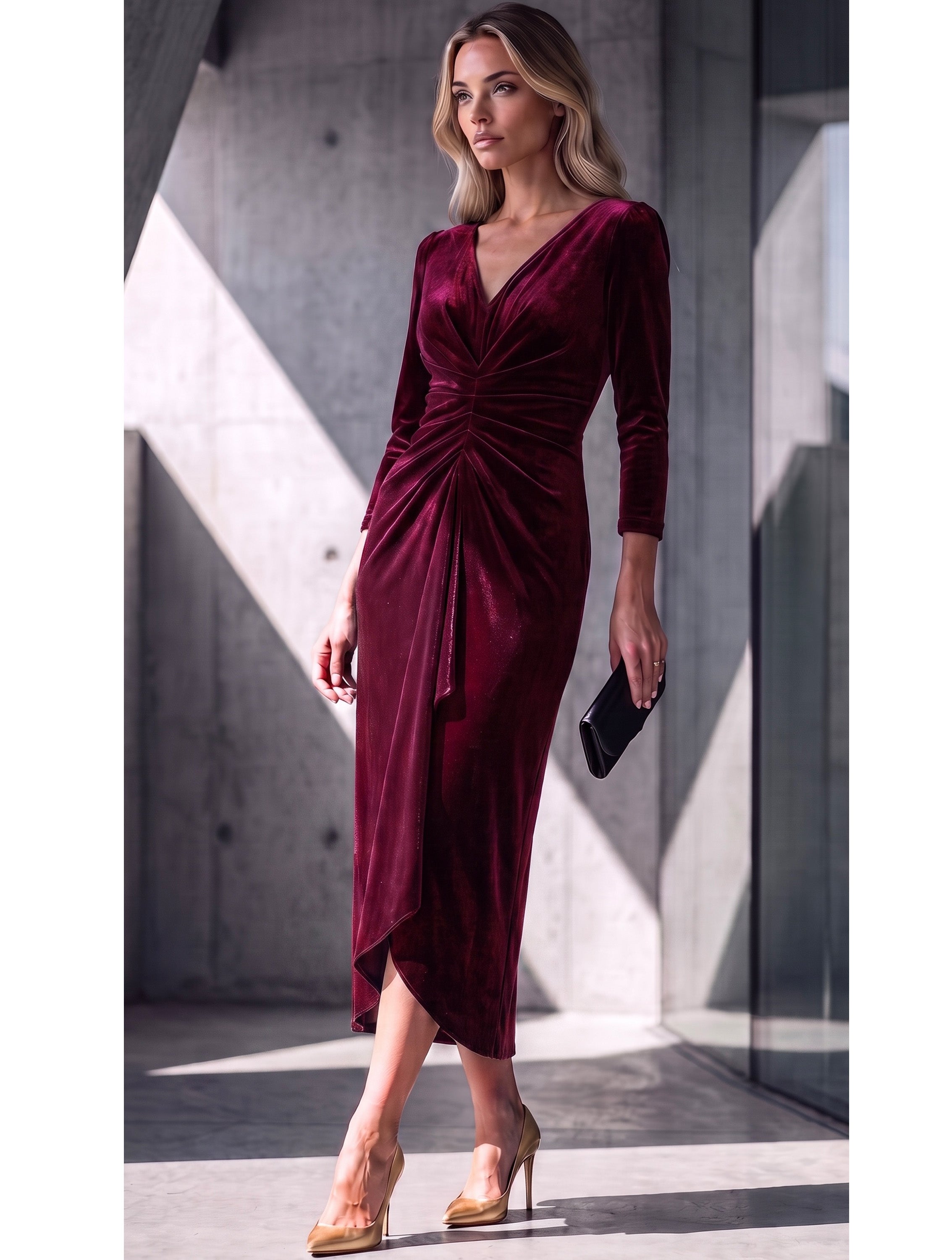 VIENNA VELVET DRESS