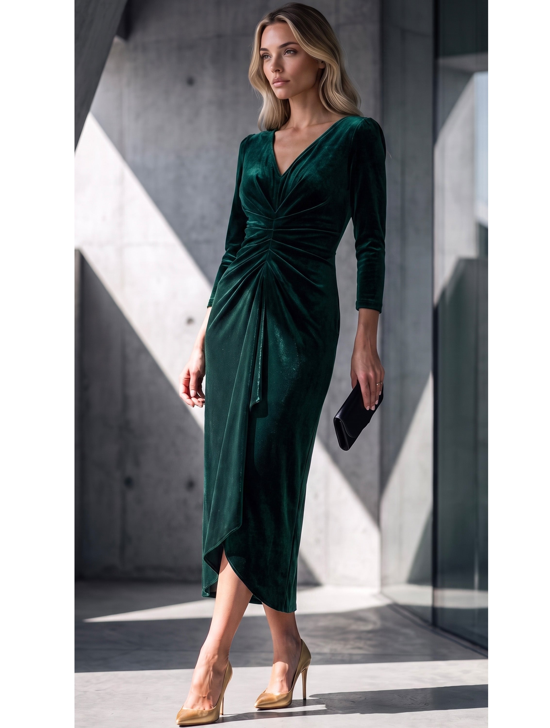 VIENNA VELVET DRESS