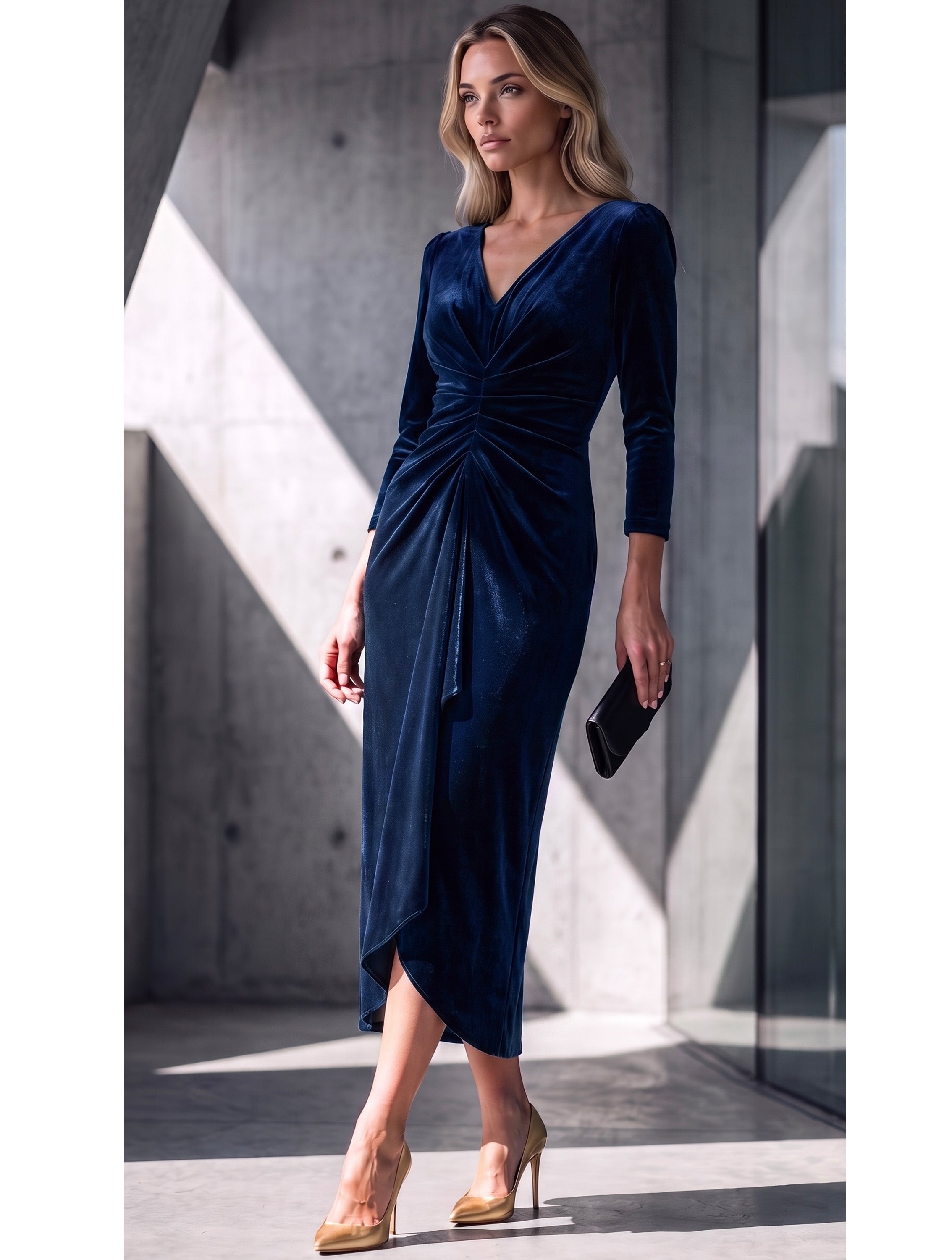VIENNA VELVET DRESS