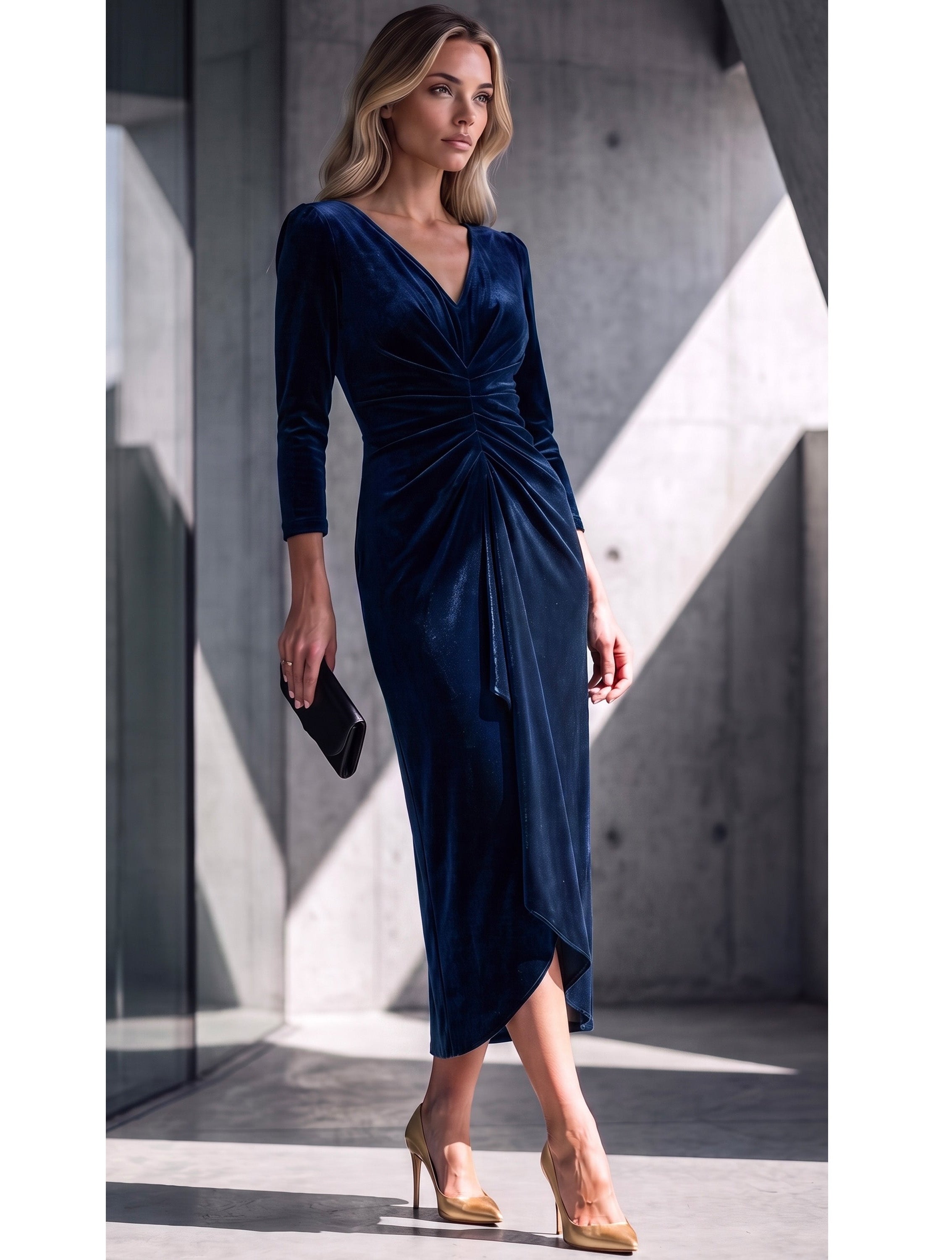 VIENNA VELVET DRESS