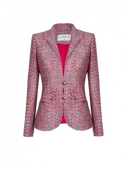 CHAQUETA TWEED CAMISERO FLECHA