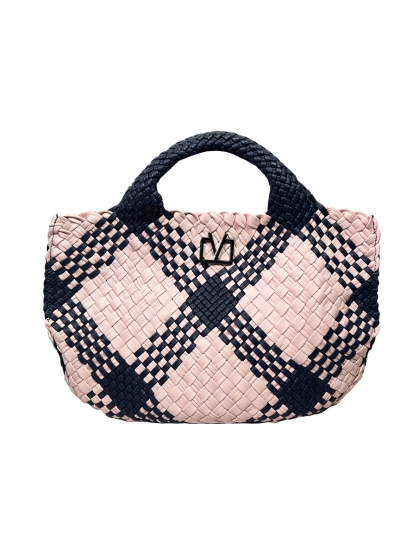 THE V BRAIDED TOTE