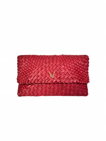 MADISON V BRAIDED BI CLUTCH