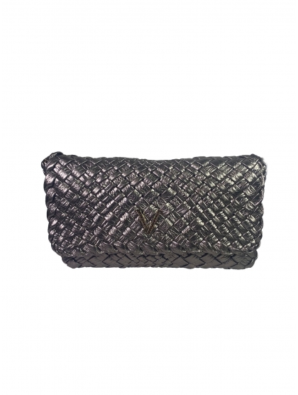 NEW MADISON V BRAIDED CLUTCH