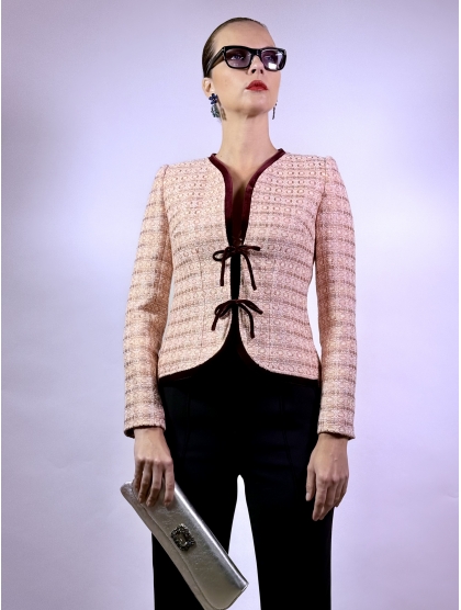 CHAQUETA TWEED LAZOS