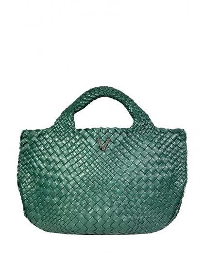 THE V BRAIDED TOTE