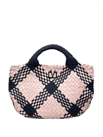 THE V BRAIDED TOTE