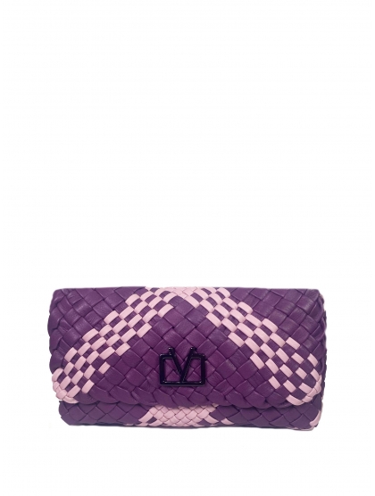 NEW MADSION V BRAIDED BI CLUTCH