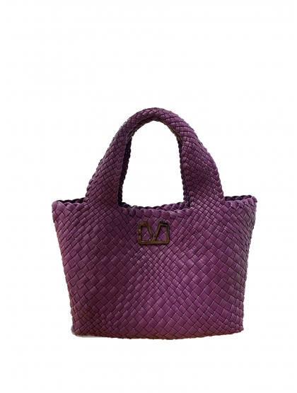 ASHER V BRAIDED TOTE