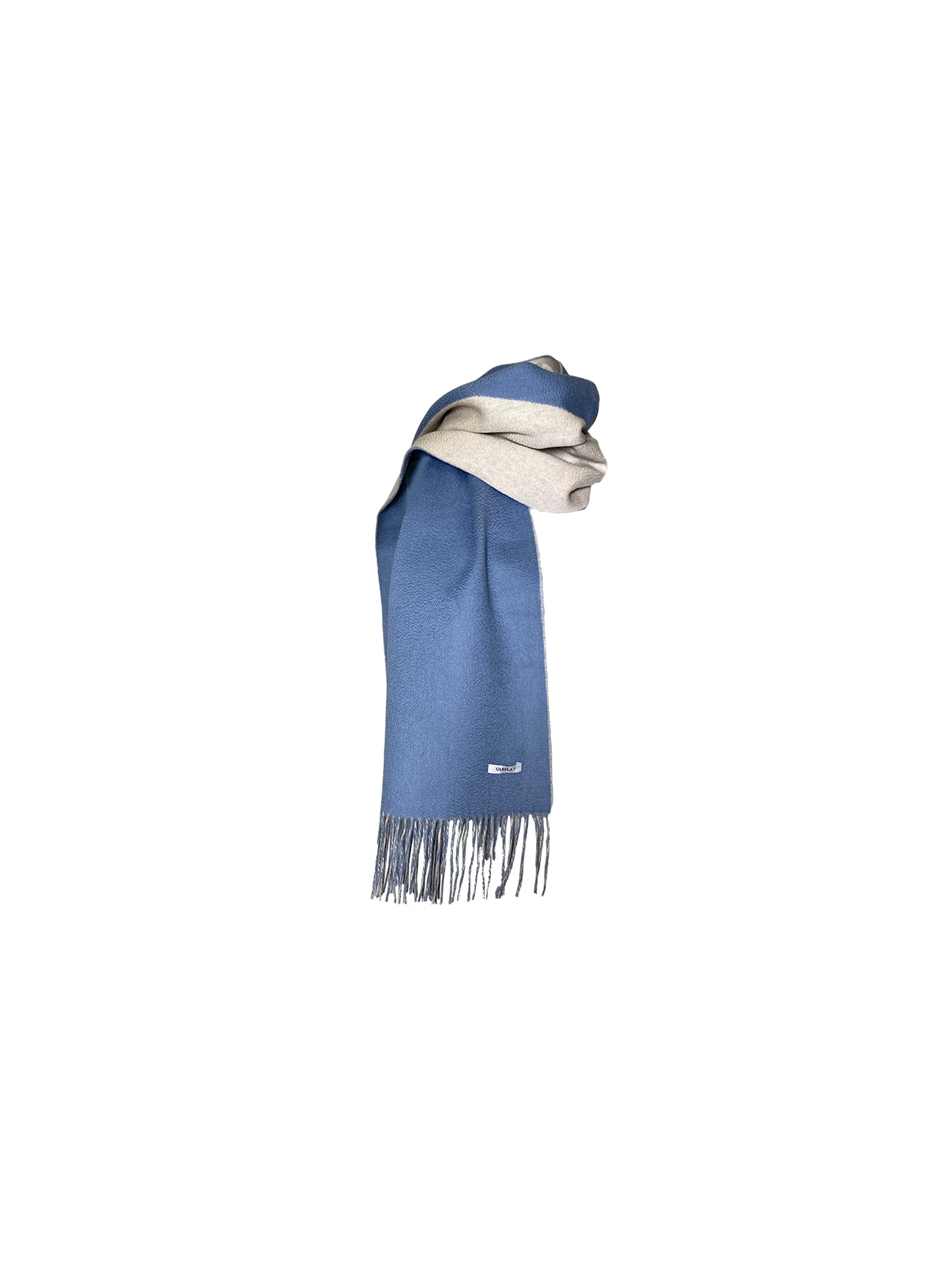 TWO-TONE CASHMERE STOLE