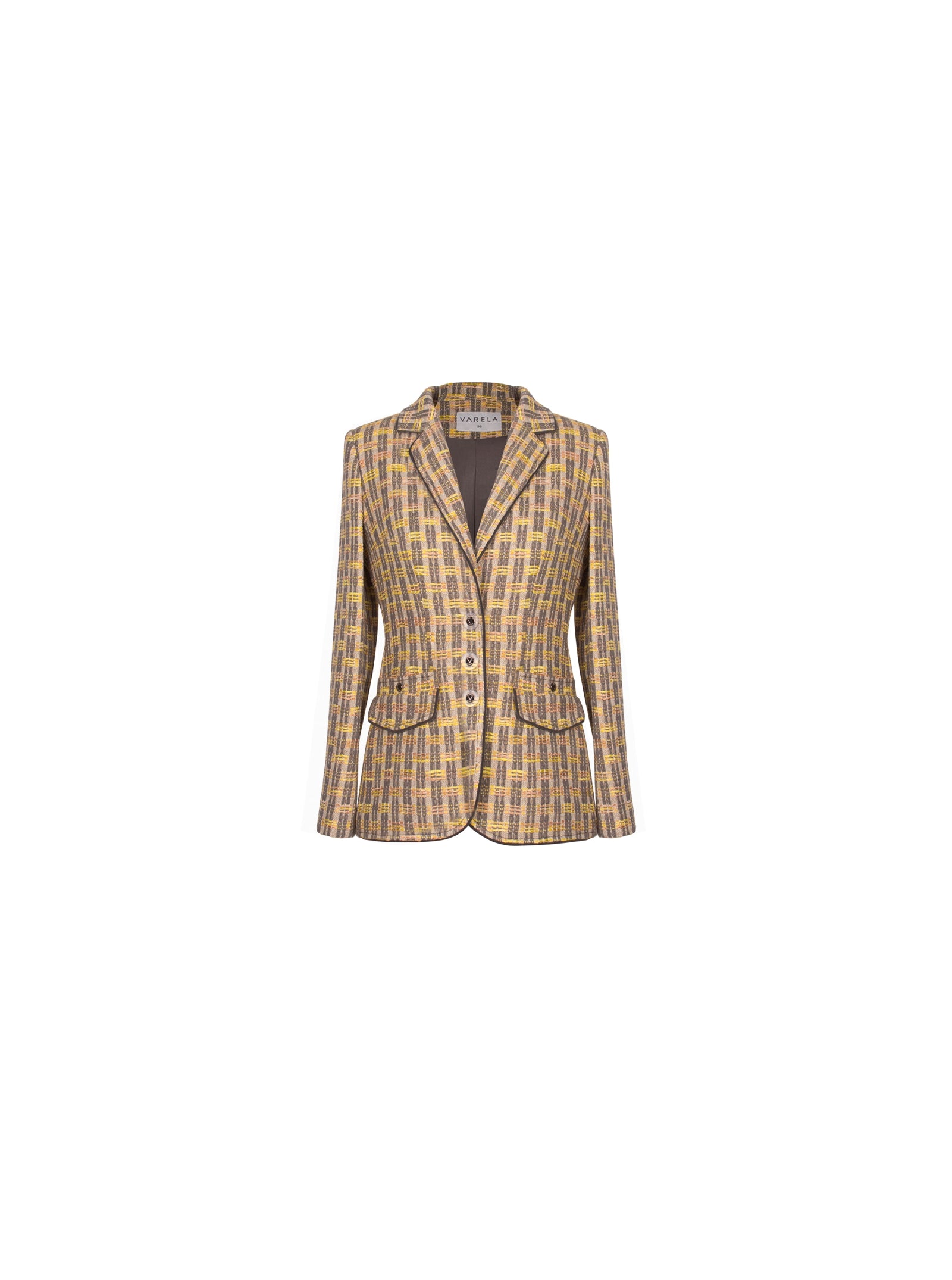 CHAQUETA TWEED CINTAS