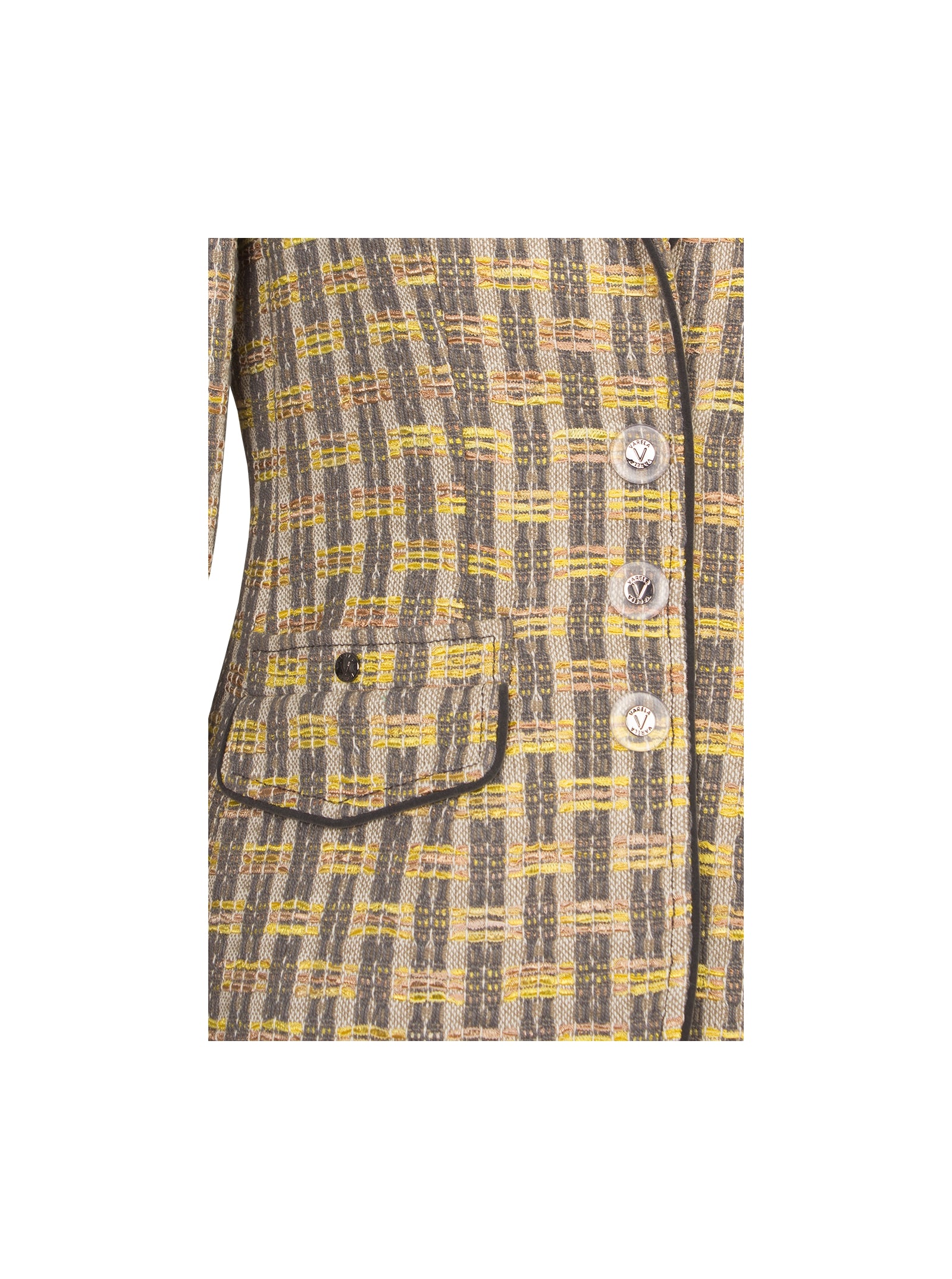 CHAQUETA TWEED CINTAS