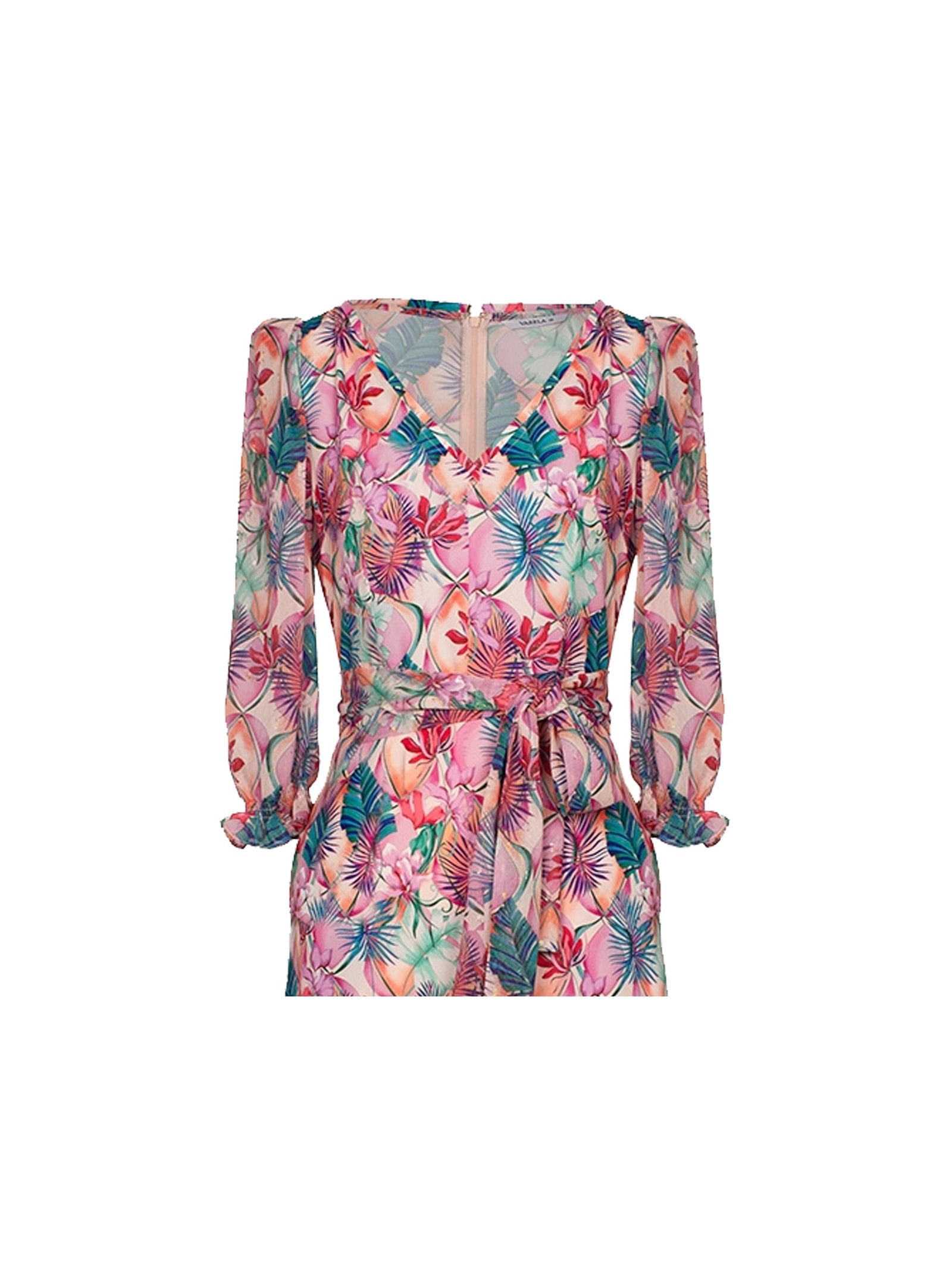 PIRATE V-NECK MIDI DRESS