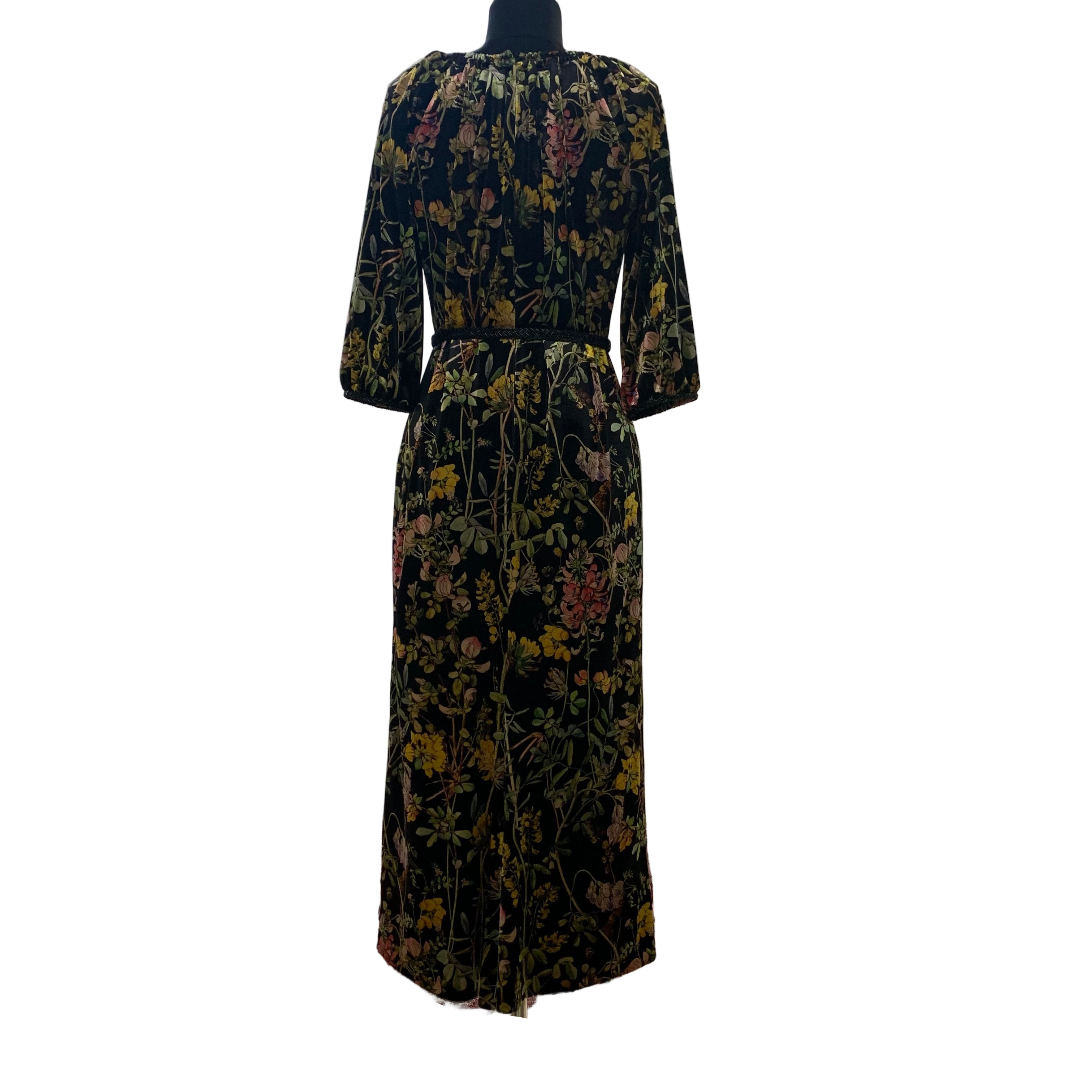 COOPER VELVET MIDI DRESS