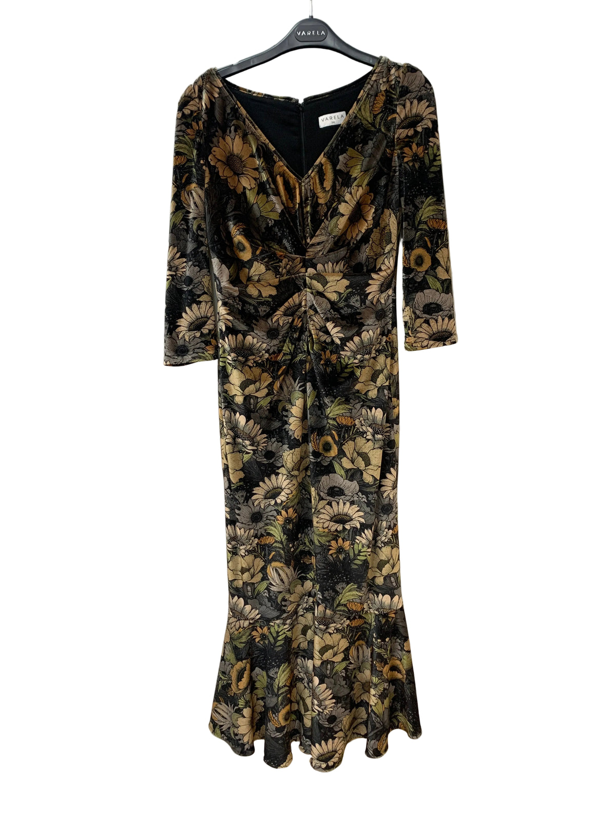 VESTIDO VIENA VELVET ESTAMPADO