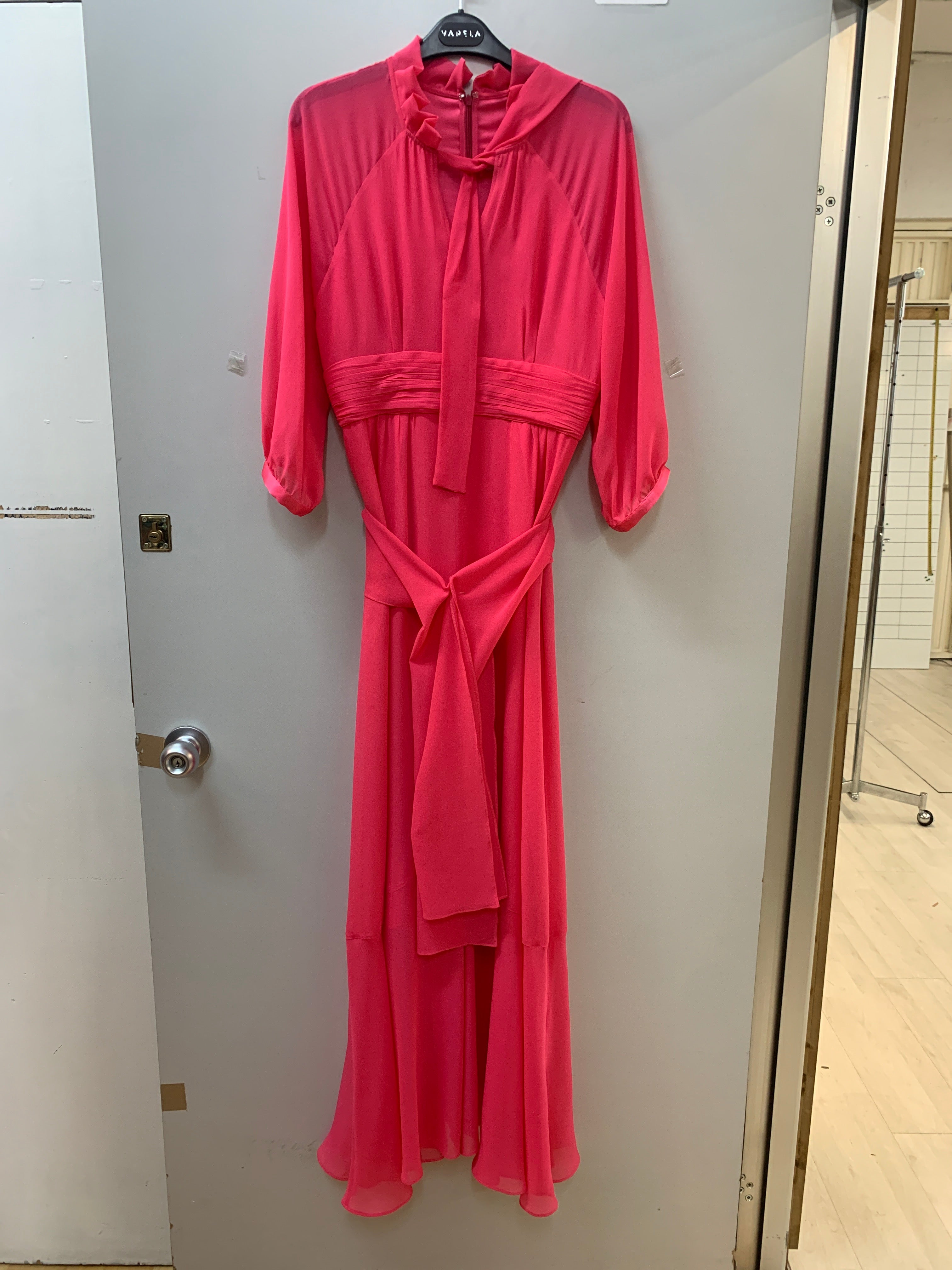 GEORGETTE AMAZON PIRATE LONG DRESS