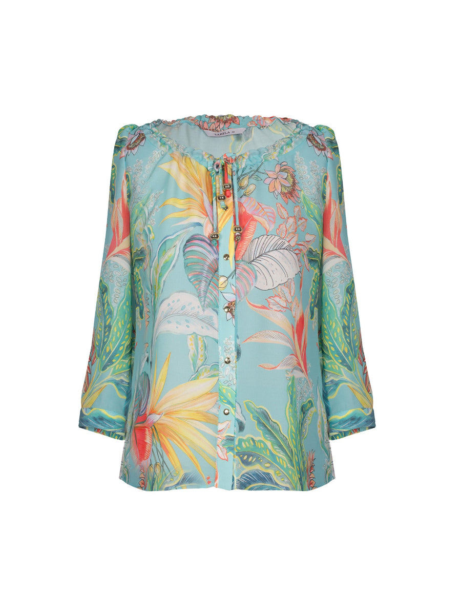 BLUSA PIRATA FRUNCES