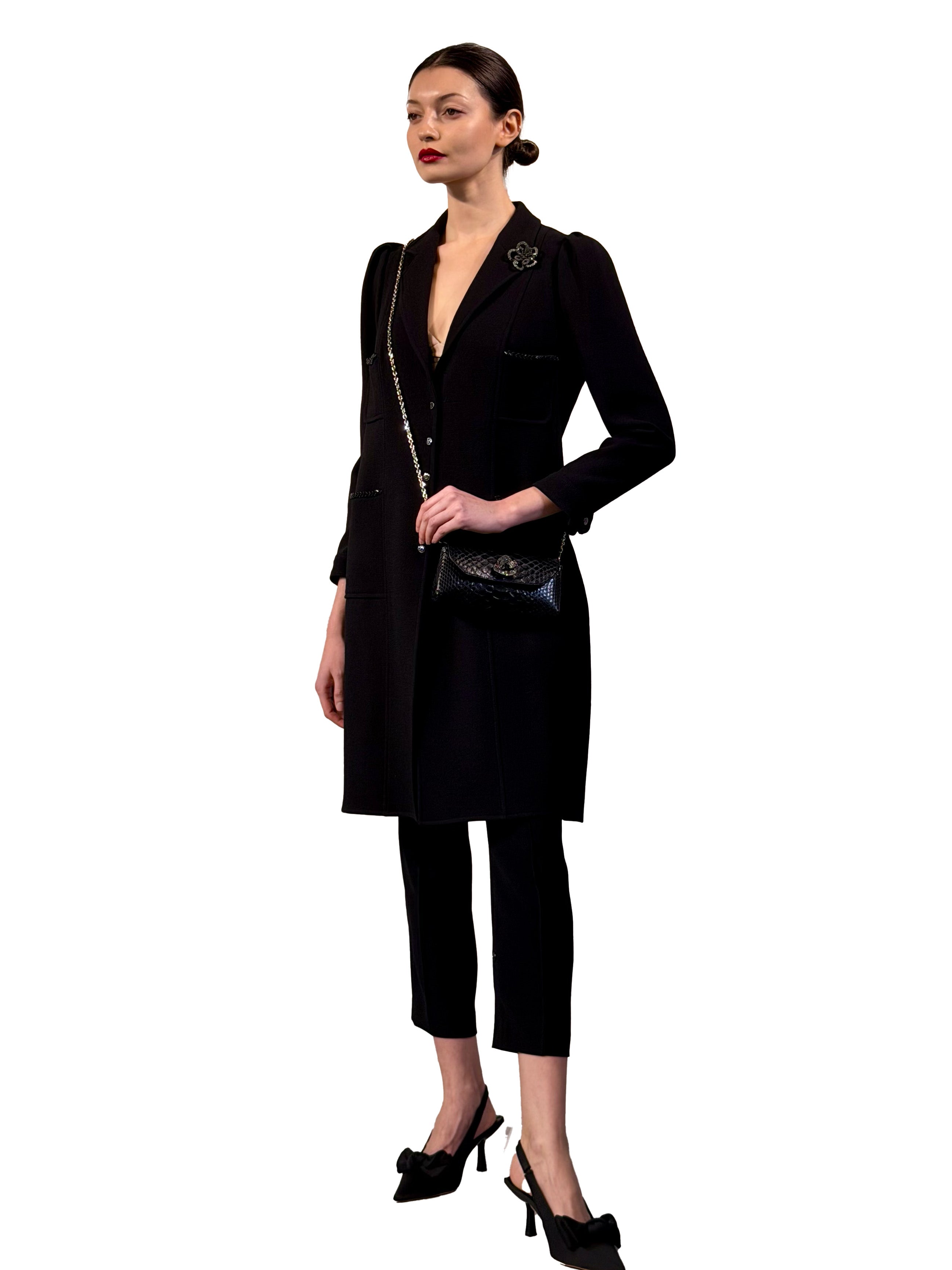 L'ANGE 2CR CRYSTAL 60' COAT