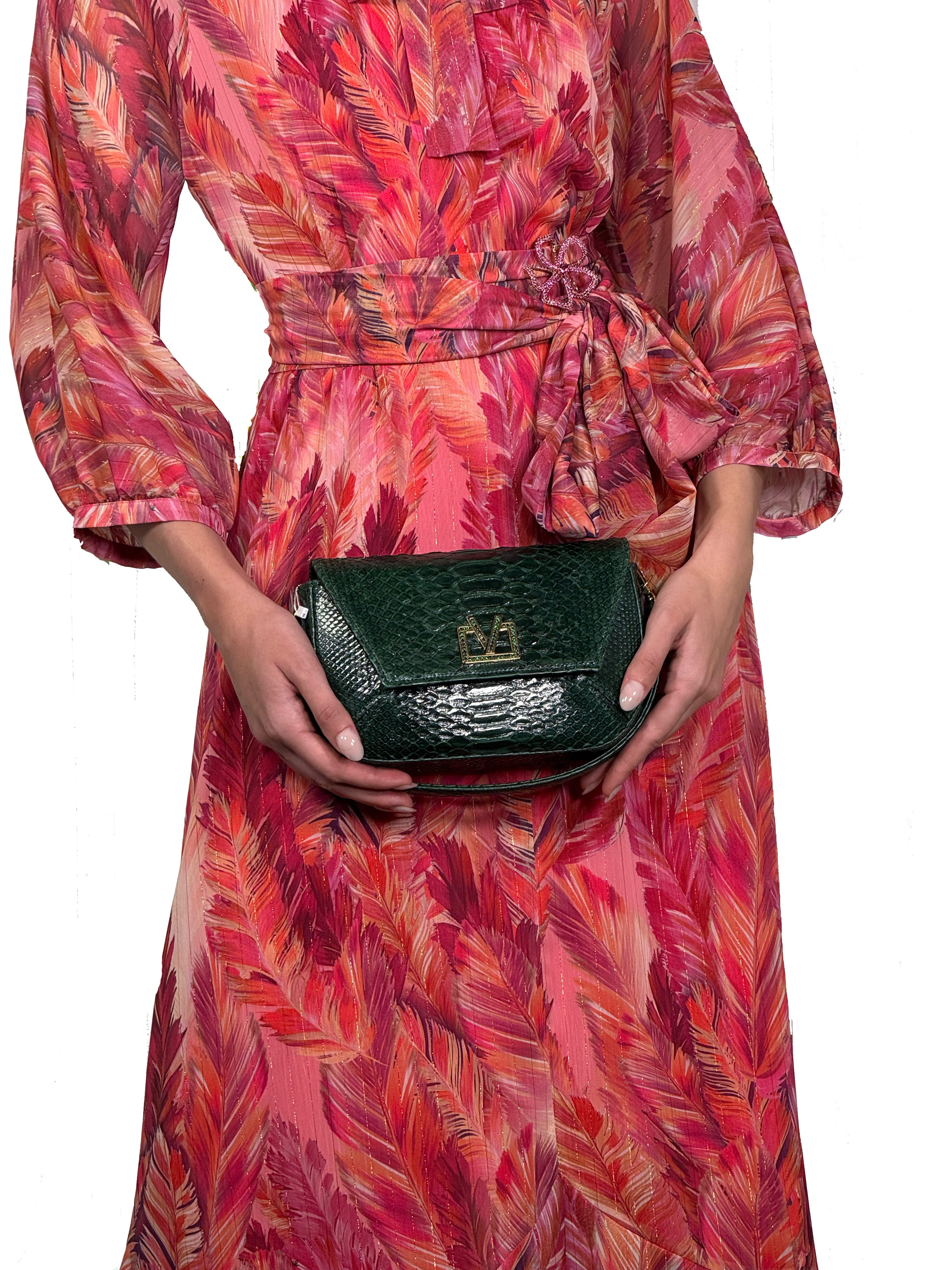 VESTIDO LARGO PIRATA ESTAMPADO